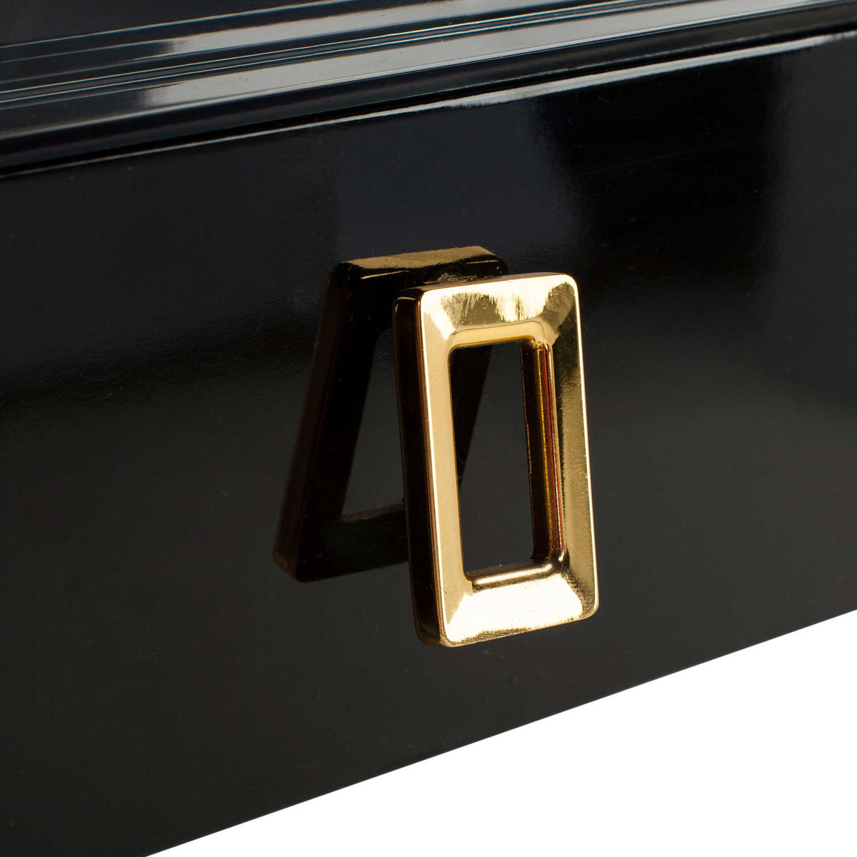 Darian Acrylic Desk Black/Clear