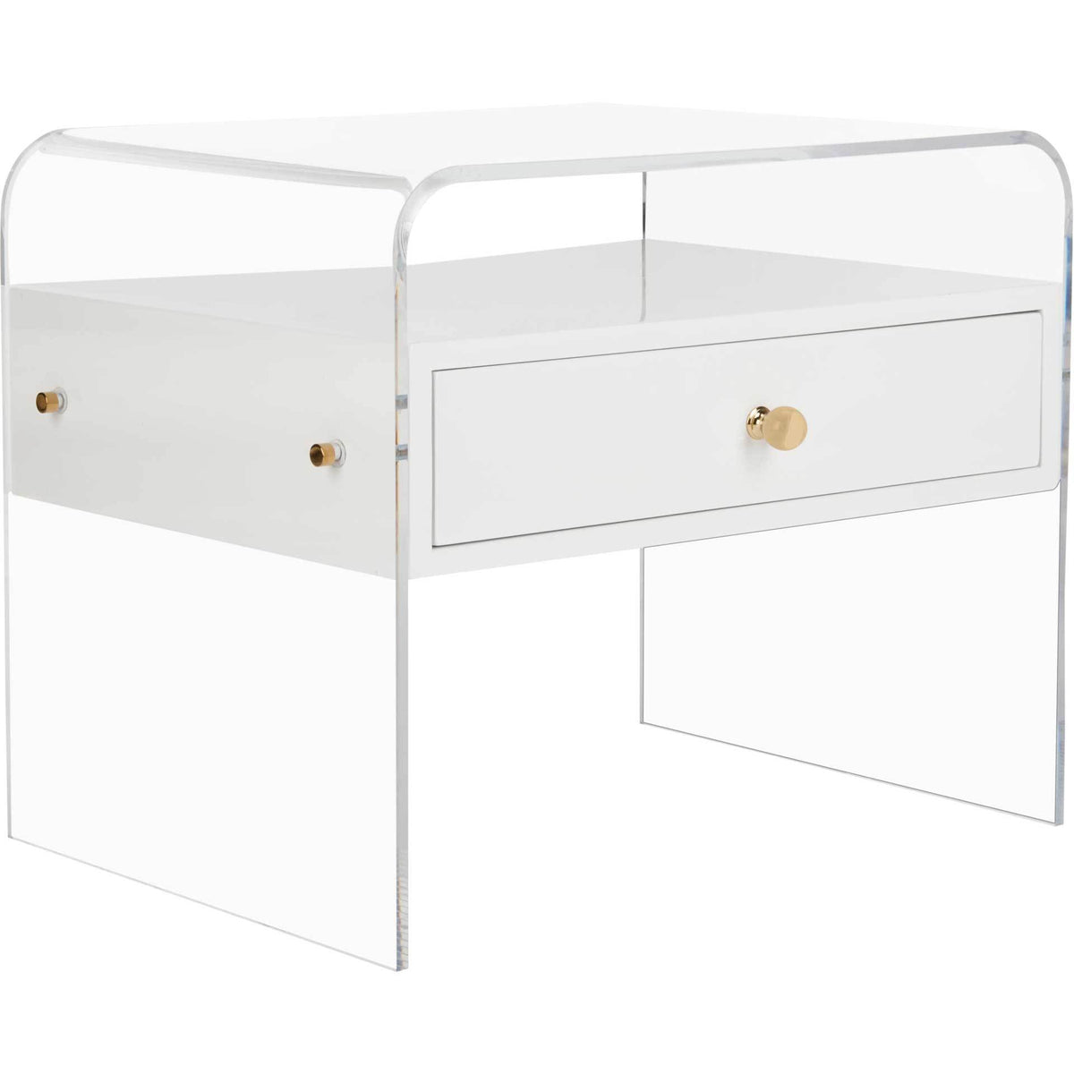 Deon Lucite Side Table