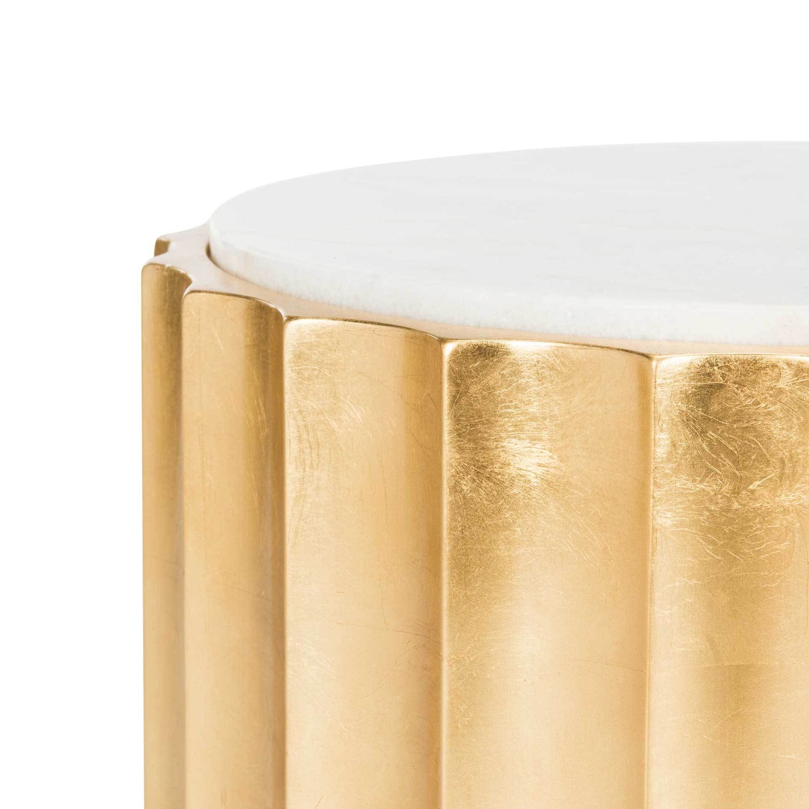 Elvis Gold Side Table