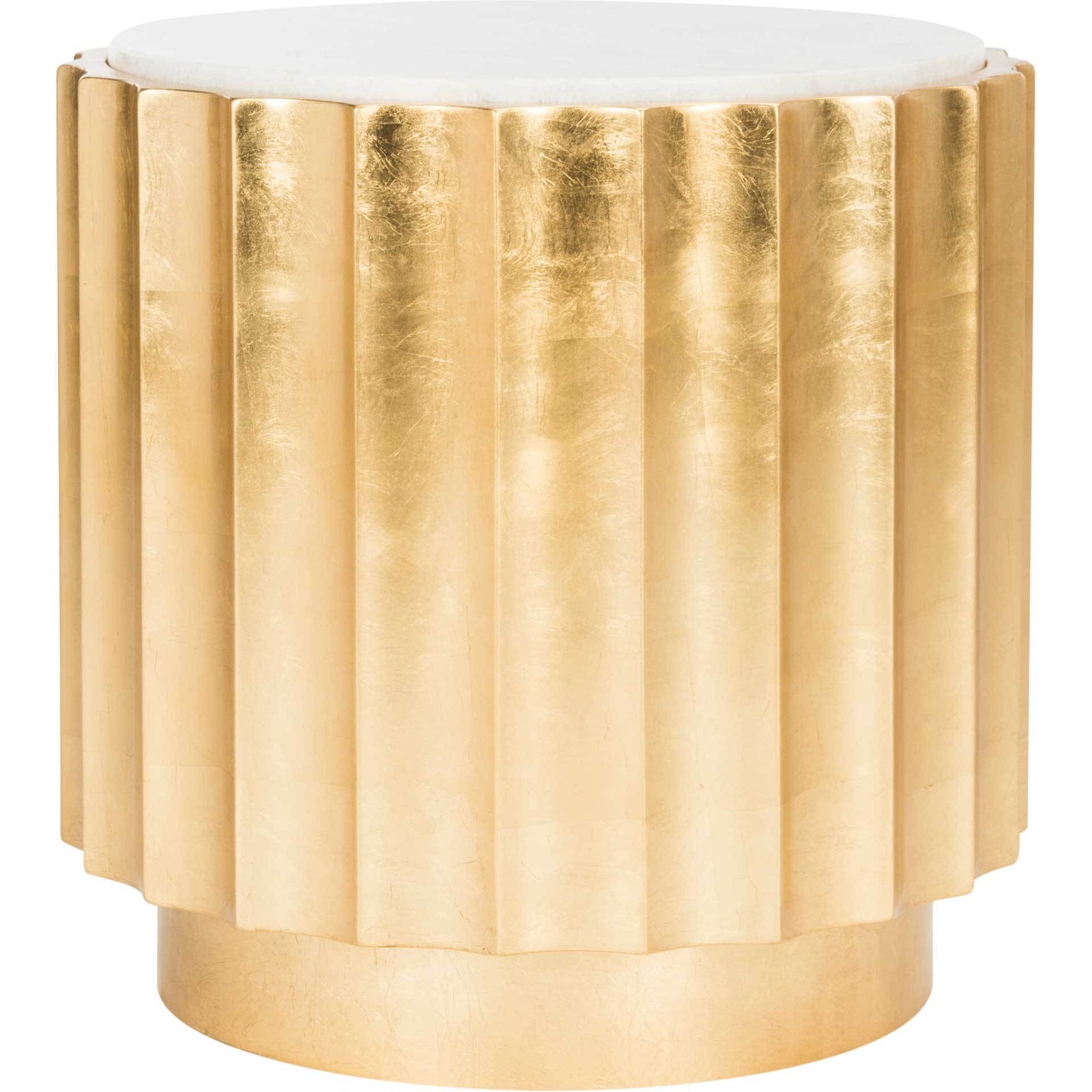 Elvis Gold Side Table