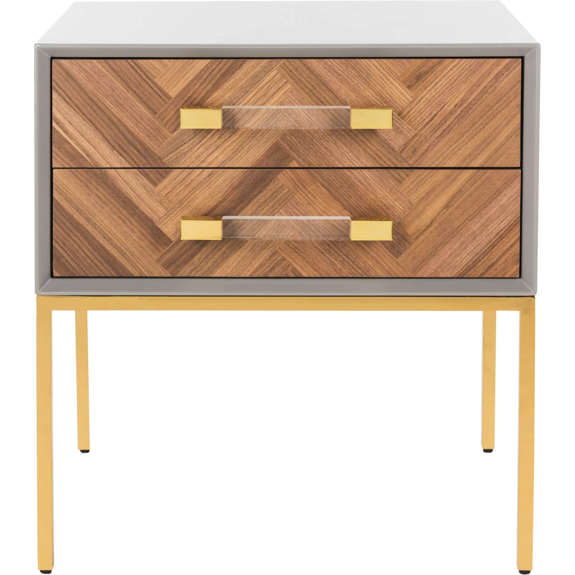 Savannah 2-Drawer Side Table