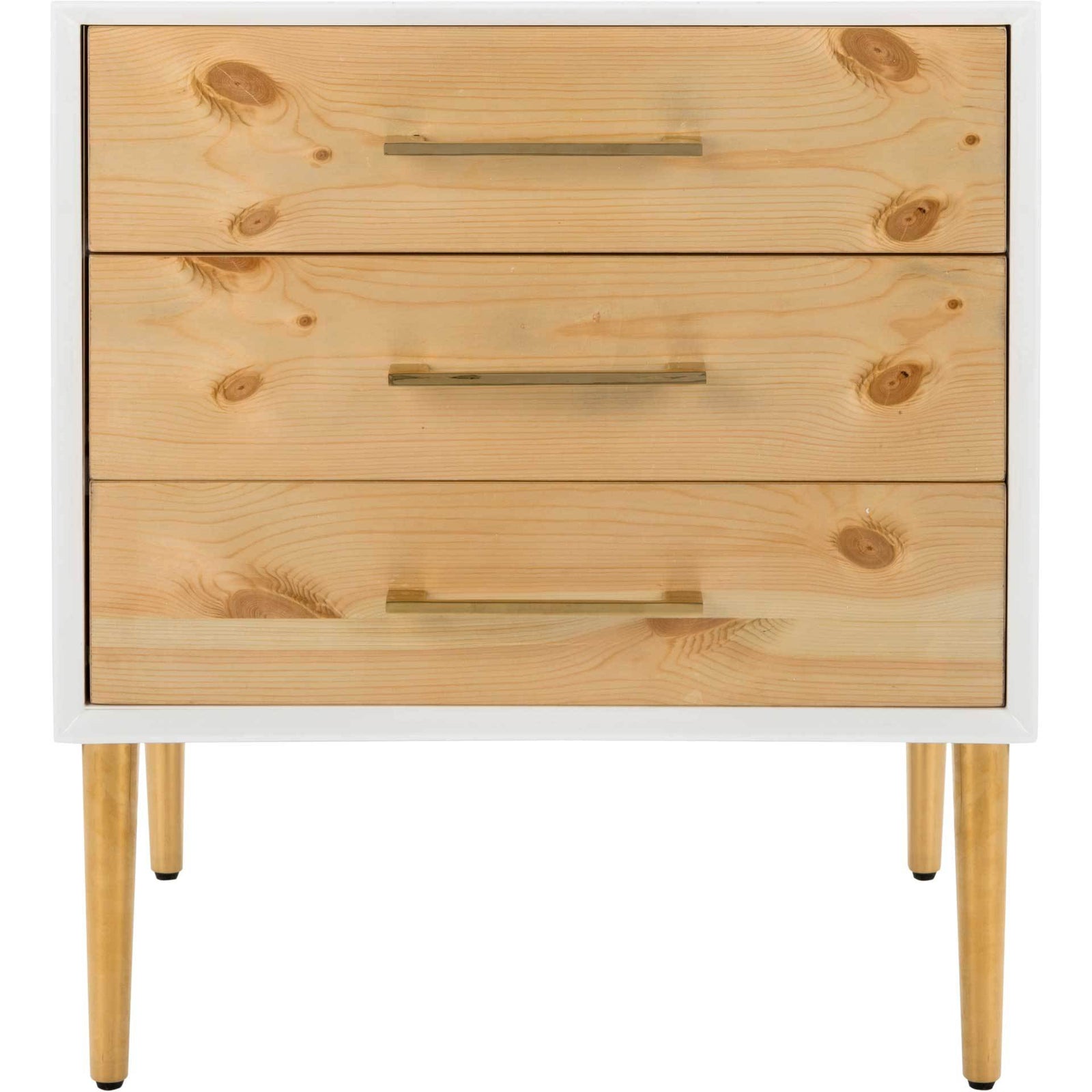 Vaughn 3-Drawer Side Table