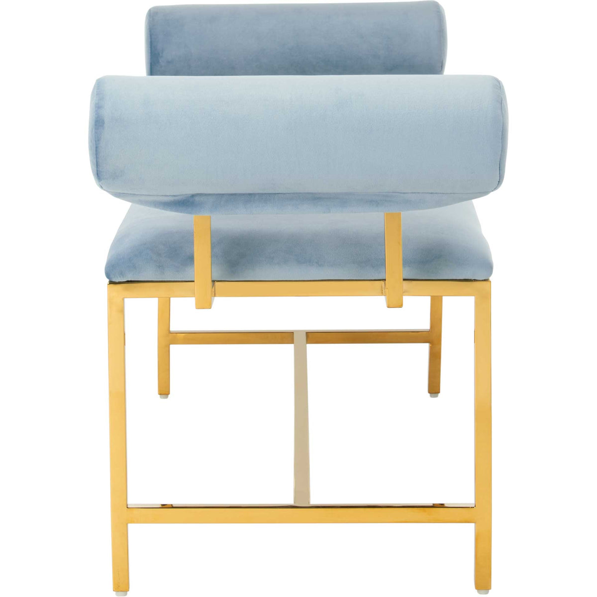 Julius Modern Bench Sky/Gold