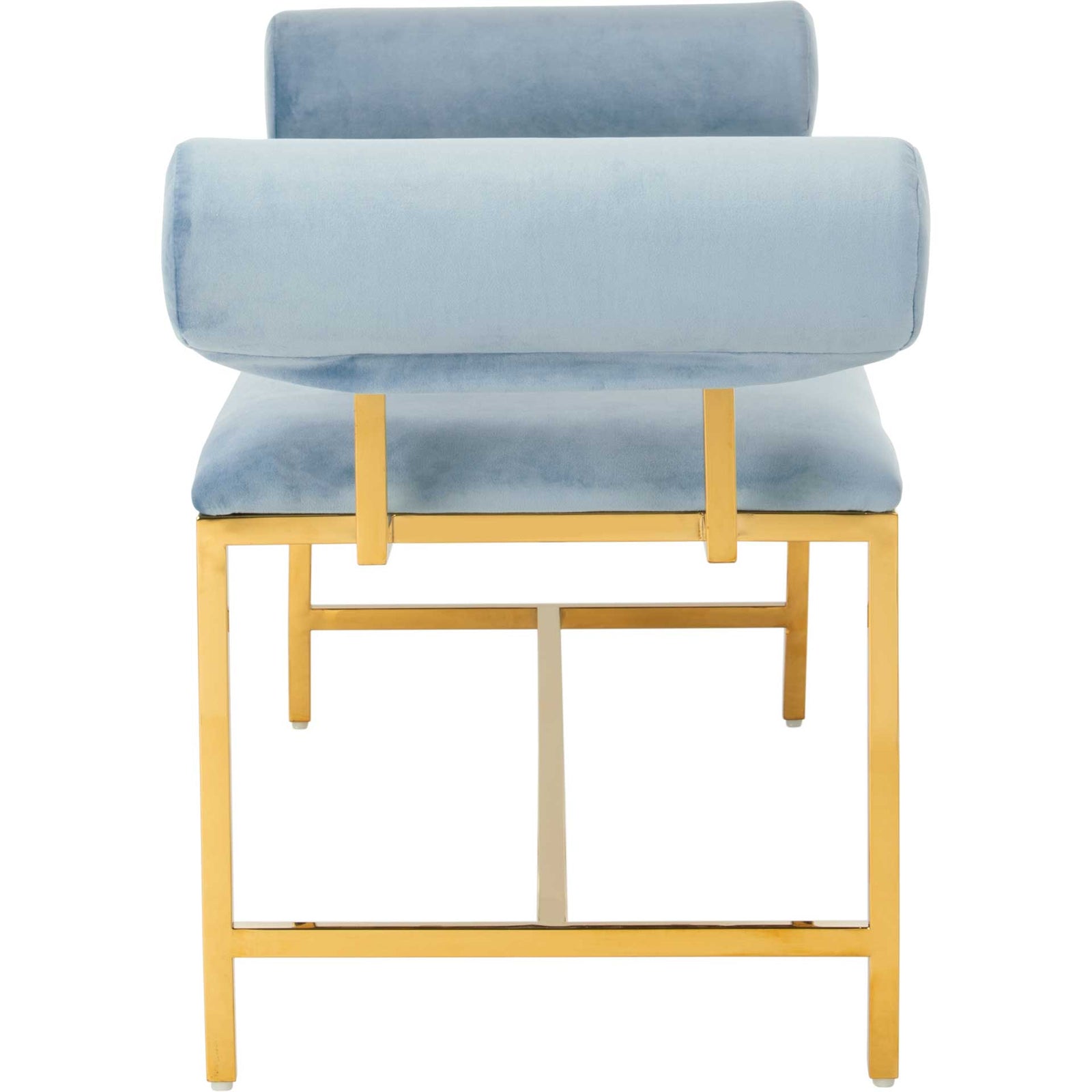 Julius Modern Bench Sky/Gold