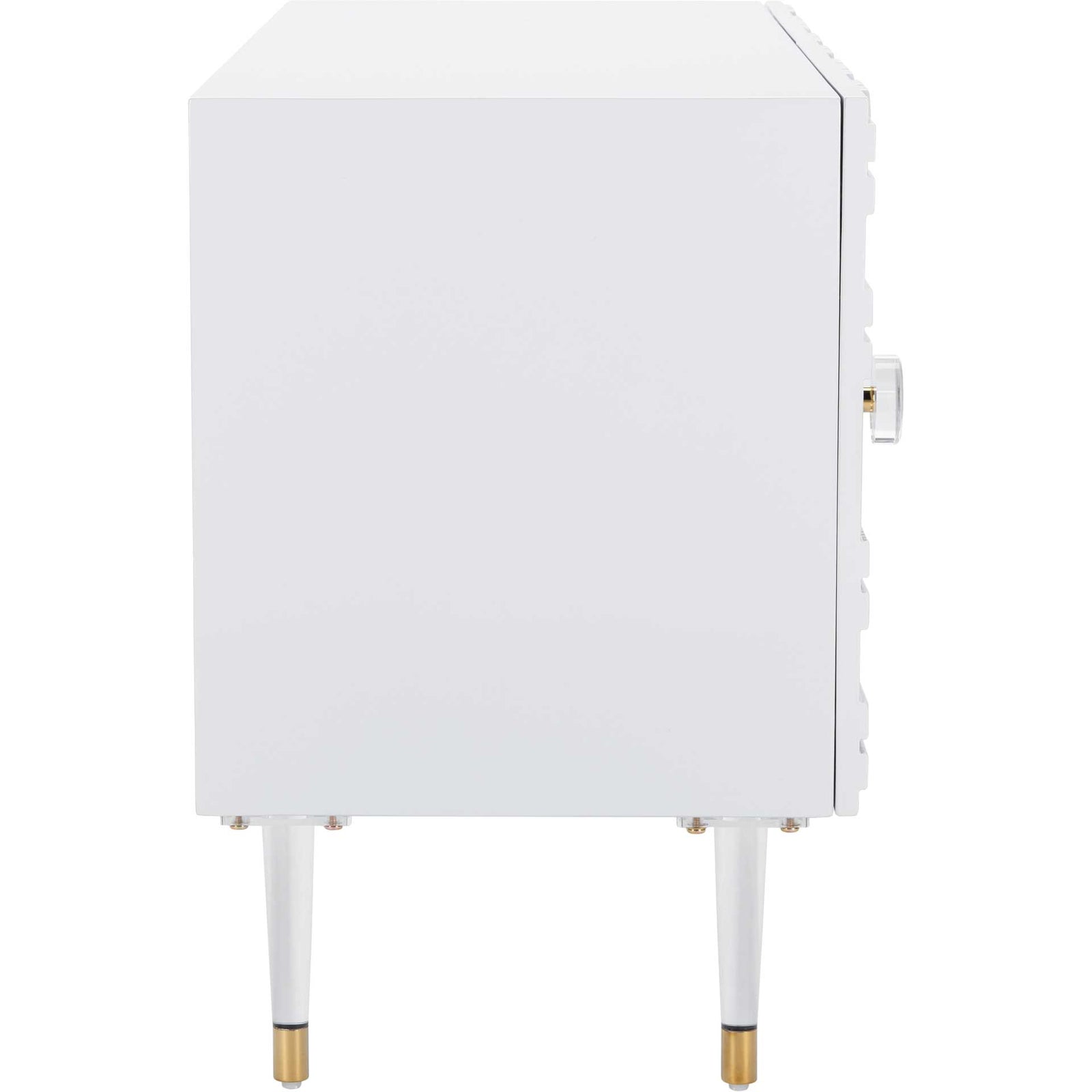 Zara Diamond Sideboard Gray/Gold