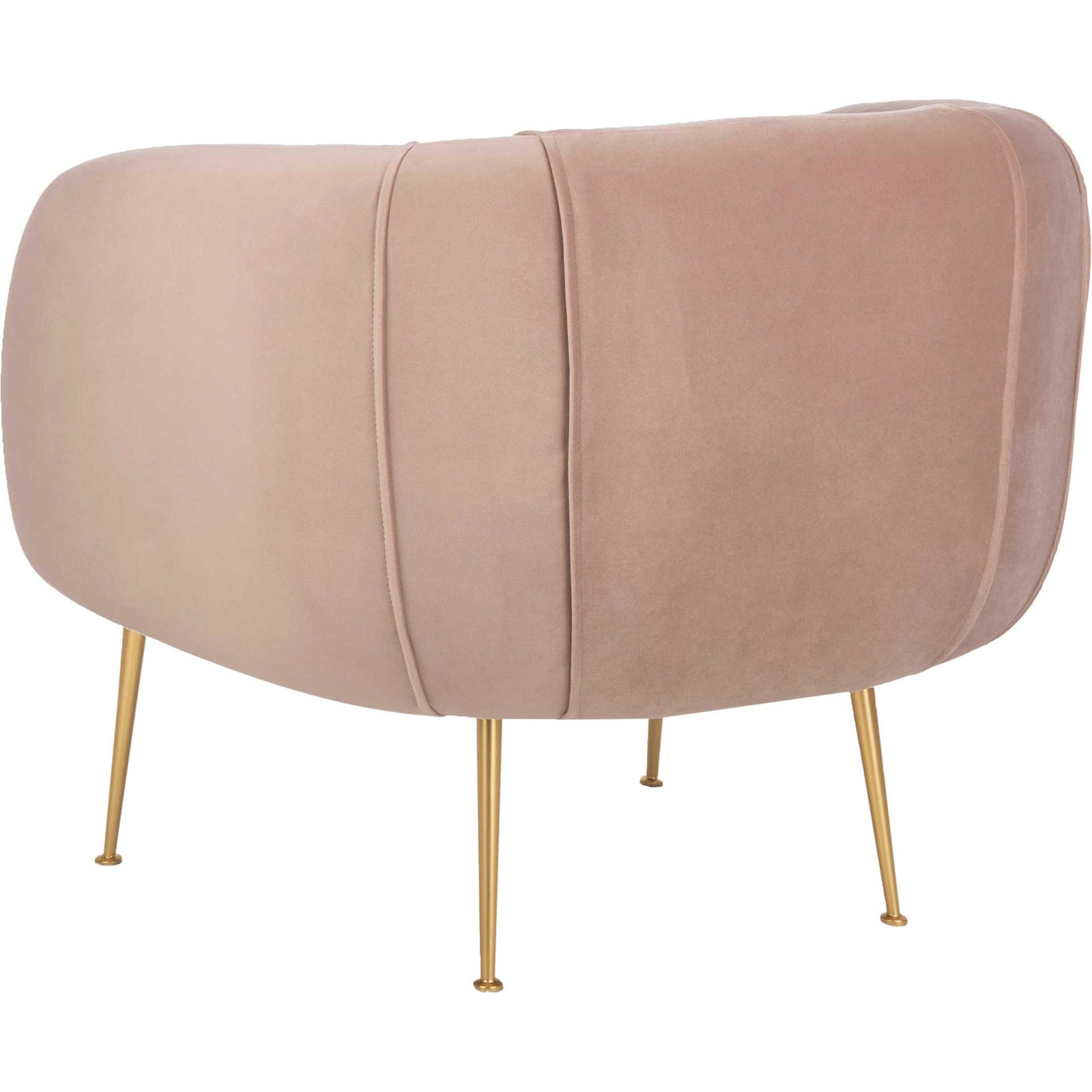 Alejandra Poly Blend Accent Chair Paul Mauve