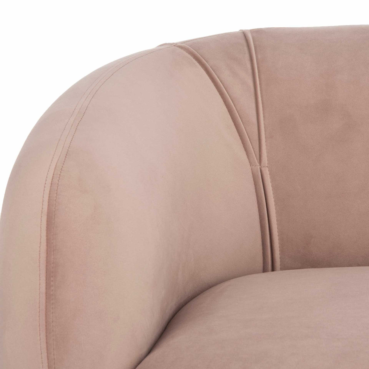 Alejandra Poly Blend Accent Chair Paul Mauve