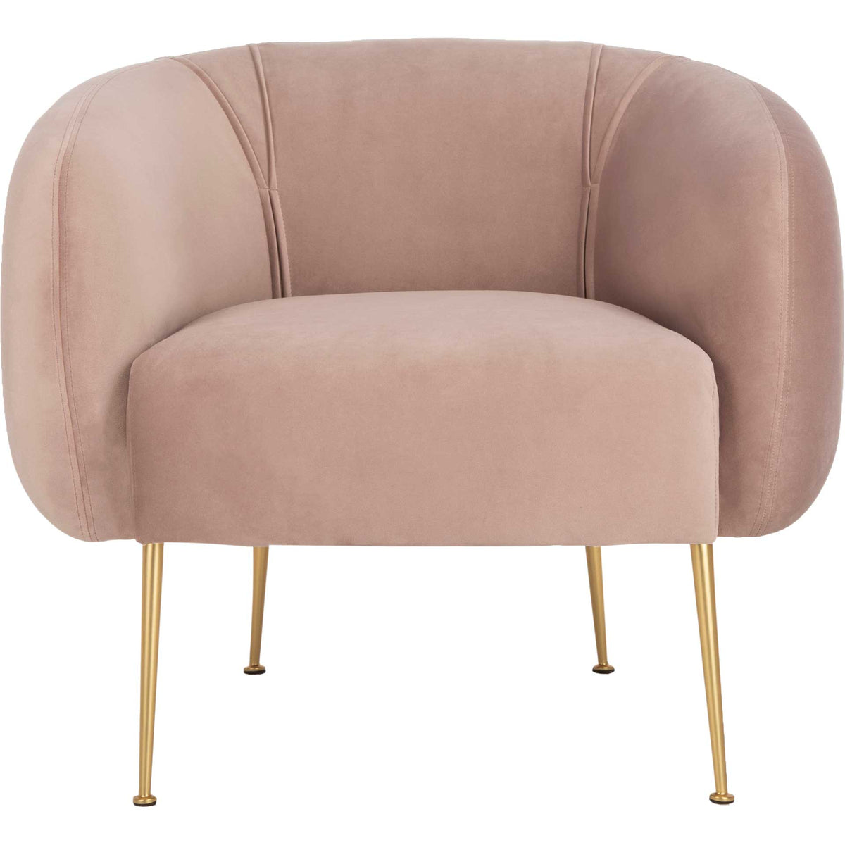 Alejandra Poly Blend Accent Chair Paul Mauve