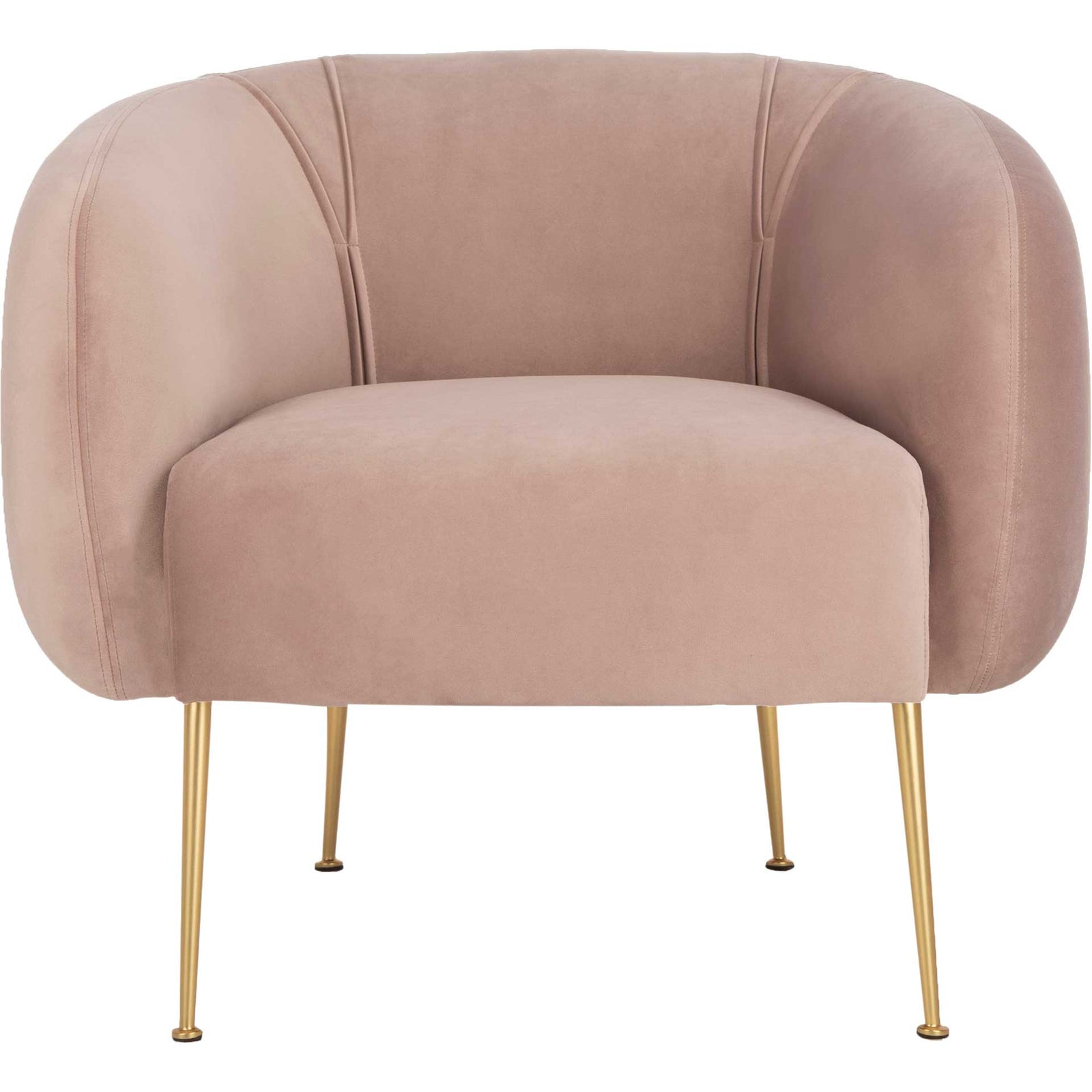 Alejandra Poly Blend Accent Chair Paul Mauve