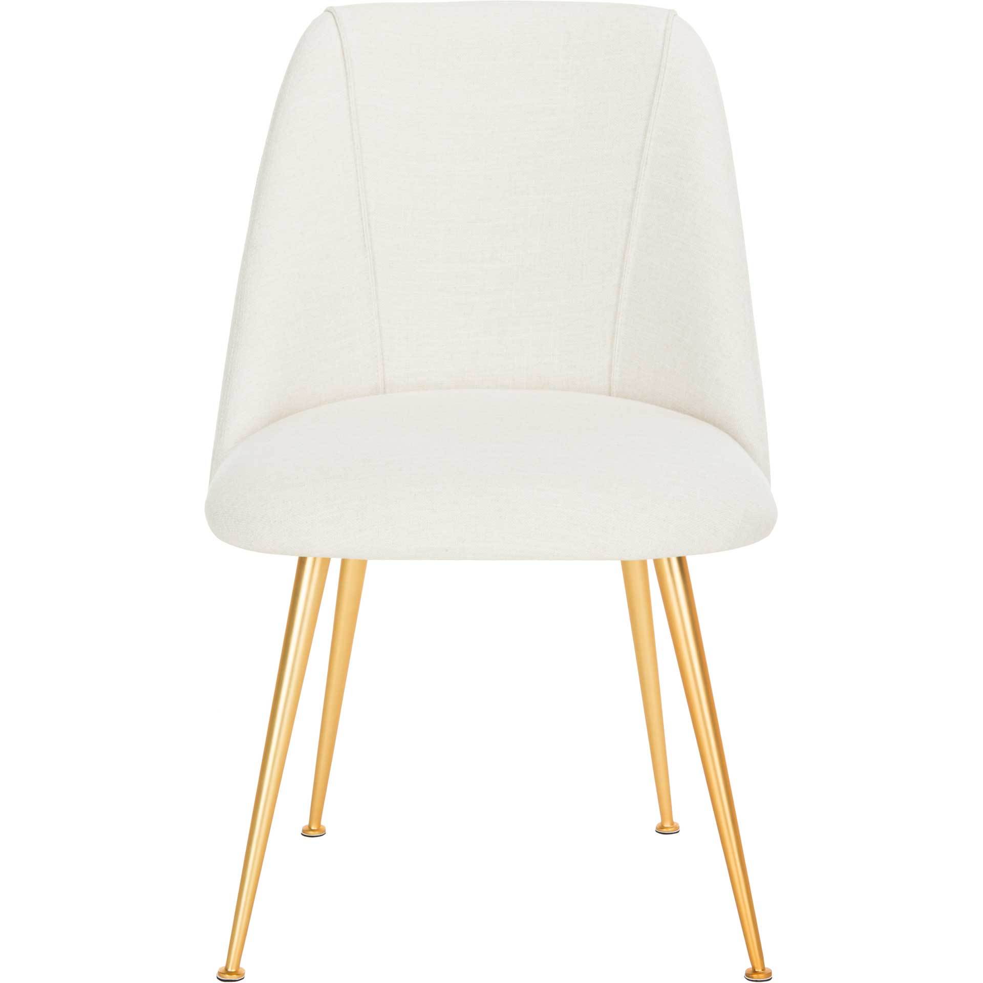 Forrest Side Chair Creme/Gold
