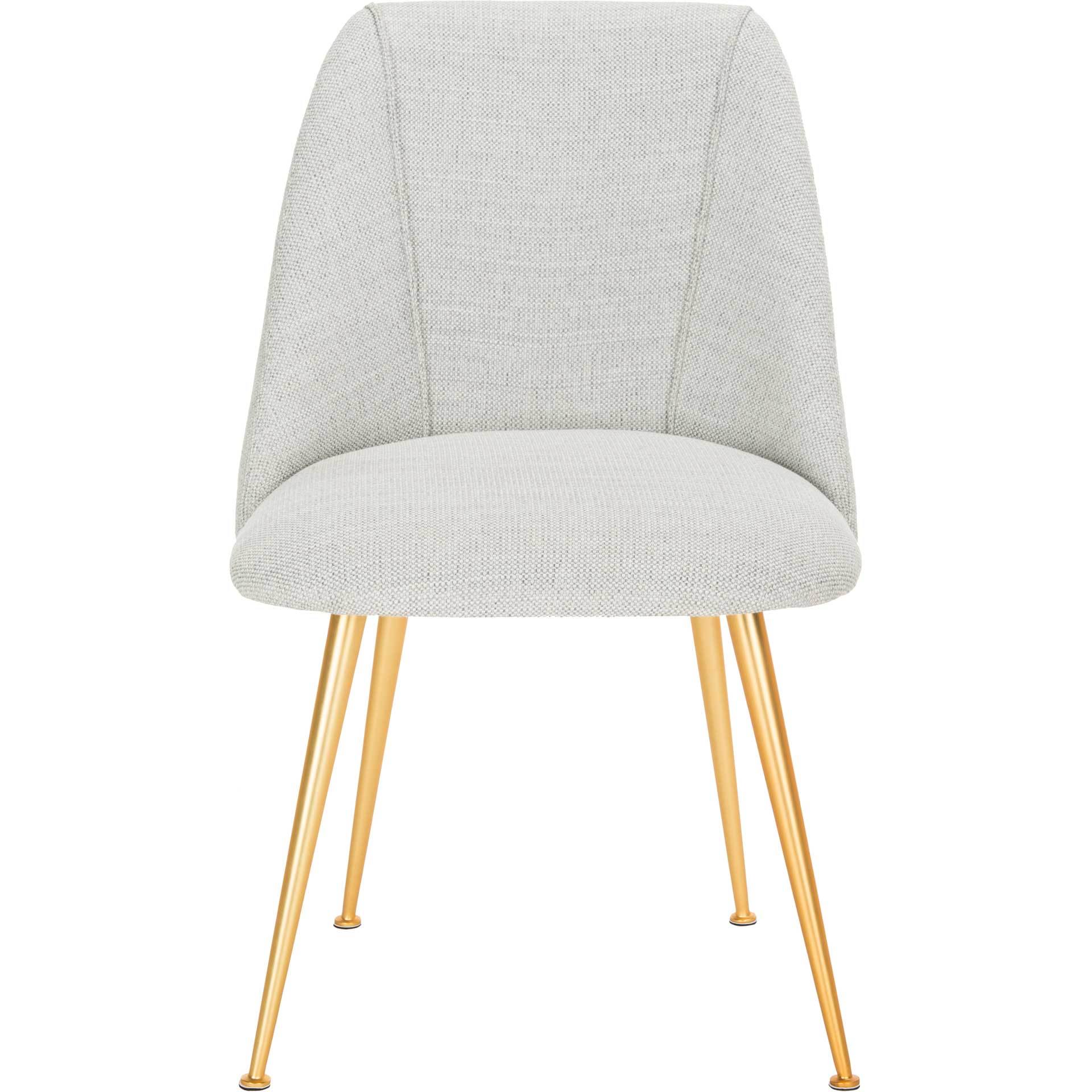 Forrest Side Chair Light Gray/Gold