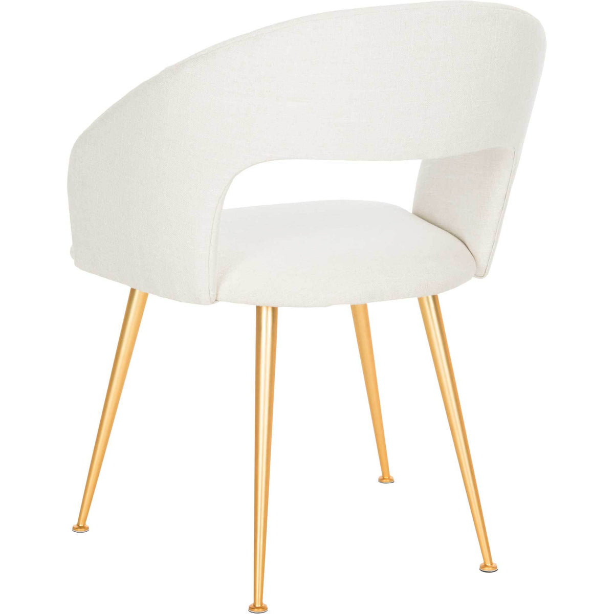 Lockwood Arm Chair Creme/Gold