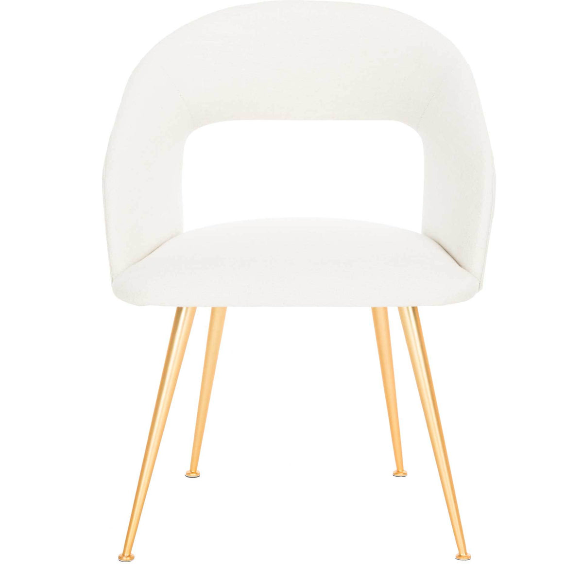 Lockwood Arm Chair Creme/Gold