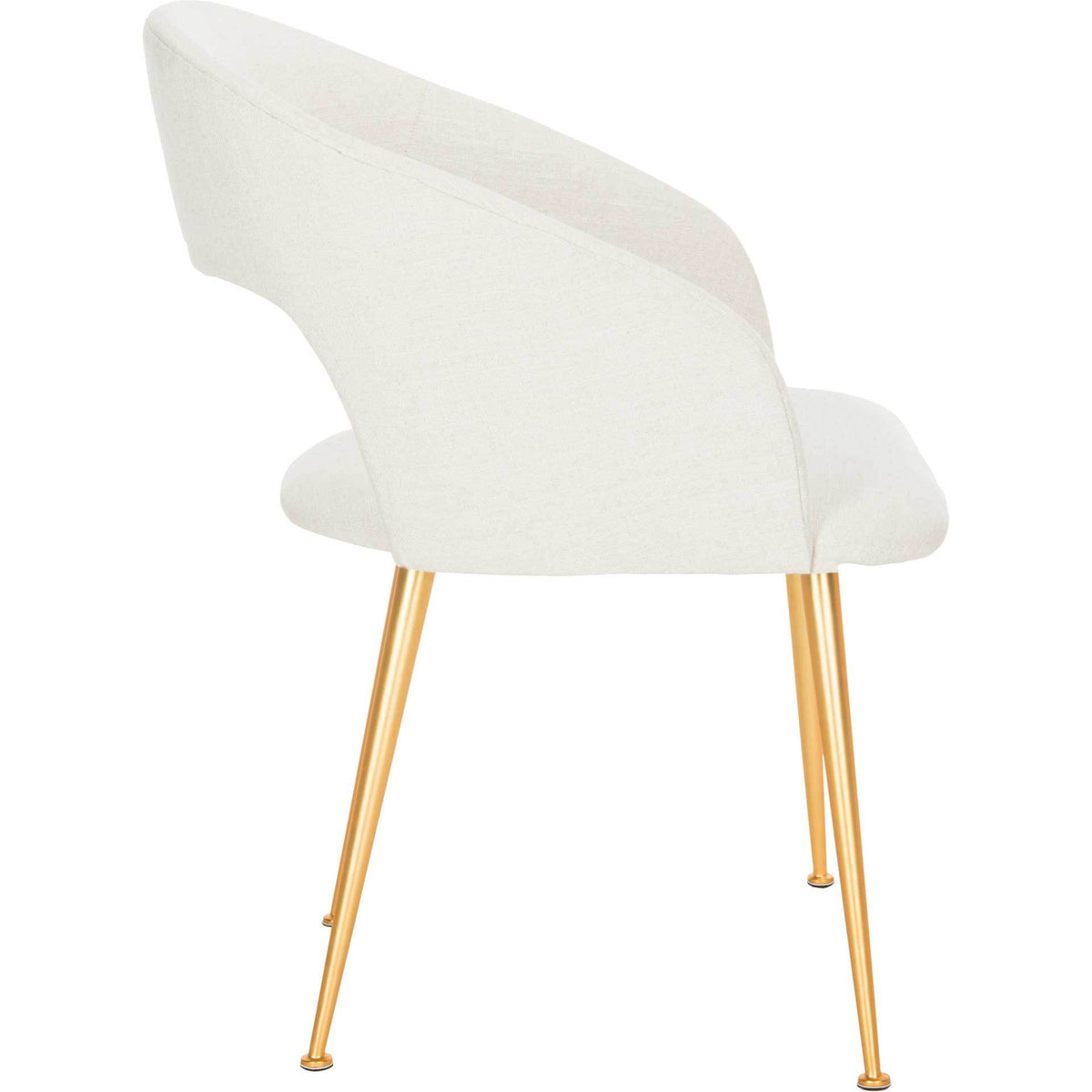 Lockwood Arm Chair Creme/Gold