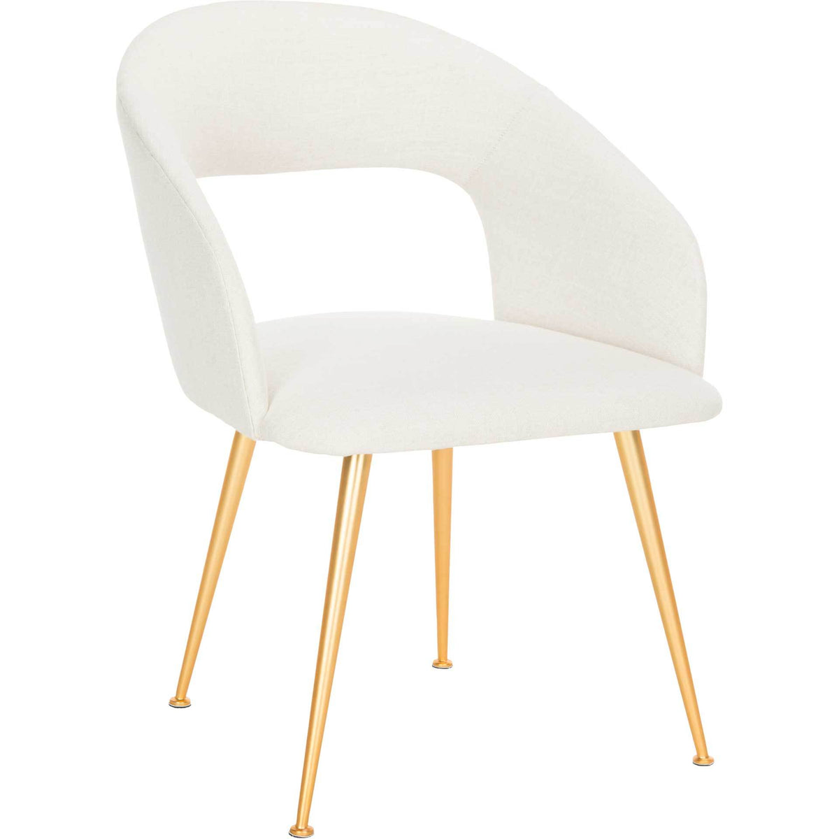 Lockwood Arm Chair Creme/Gold