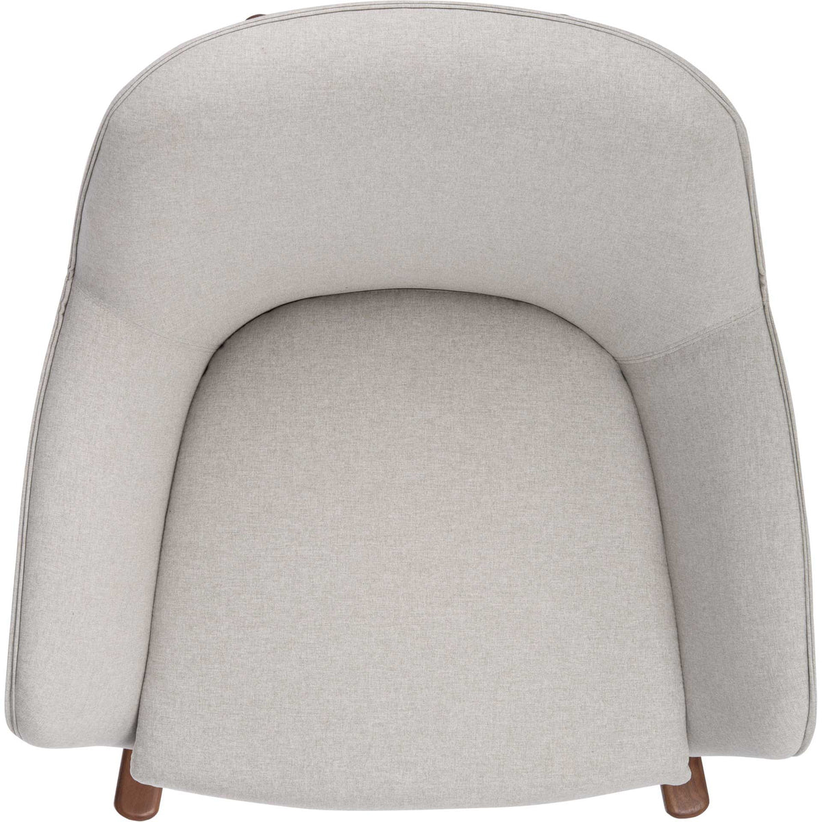 Marquis Mid-Century Rocking Chair Light Gray