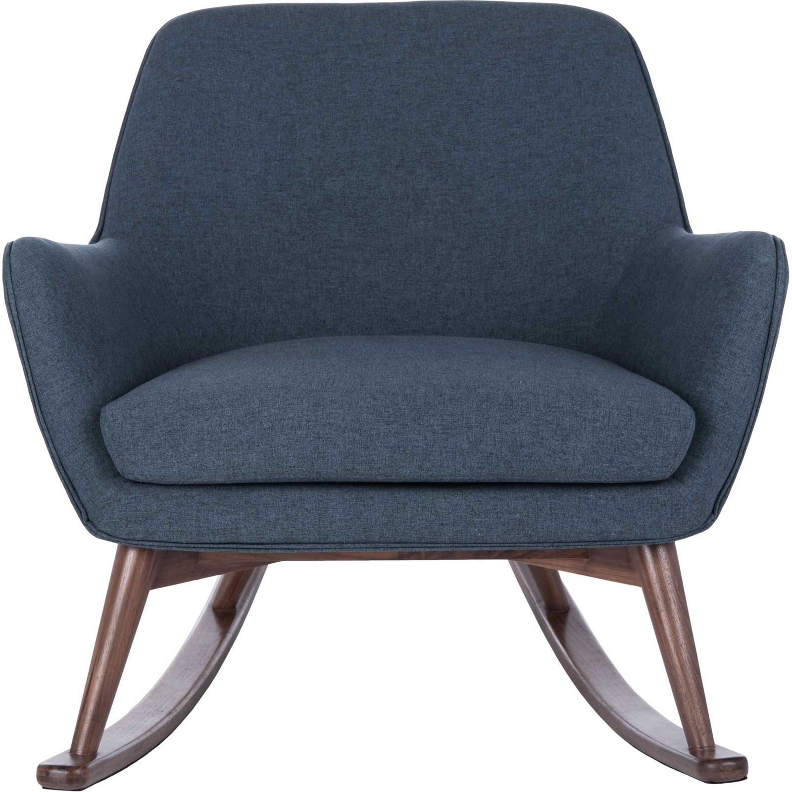 Marquis Mid-Century Rocking Chair Blue