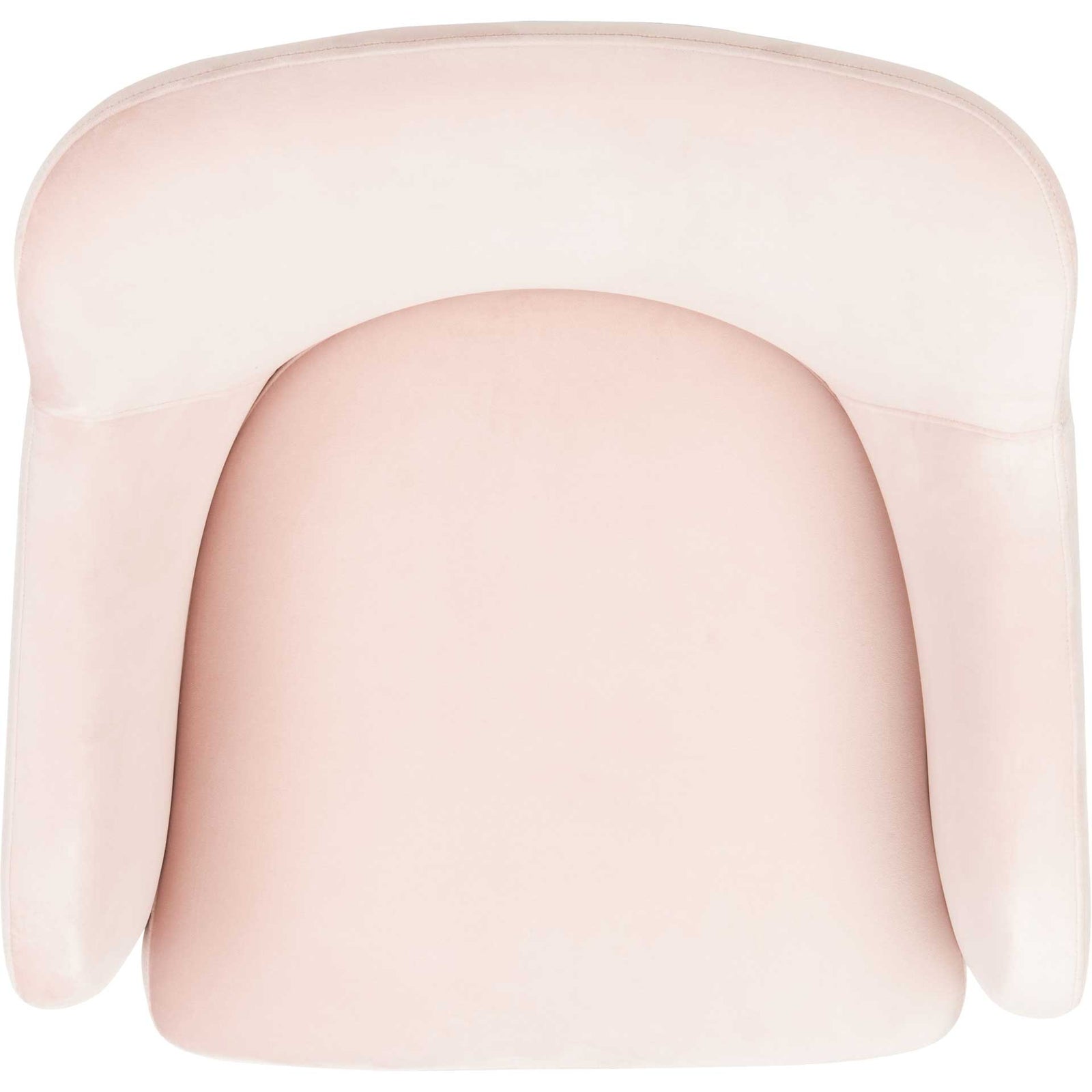 Tobias Velvet Arm Chair Light Pink