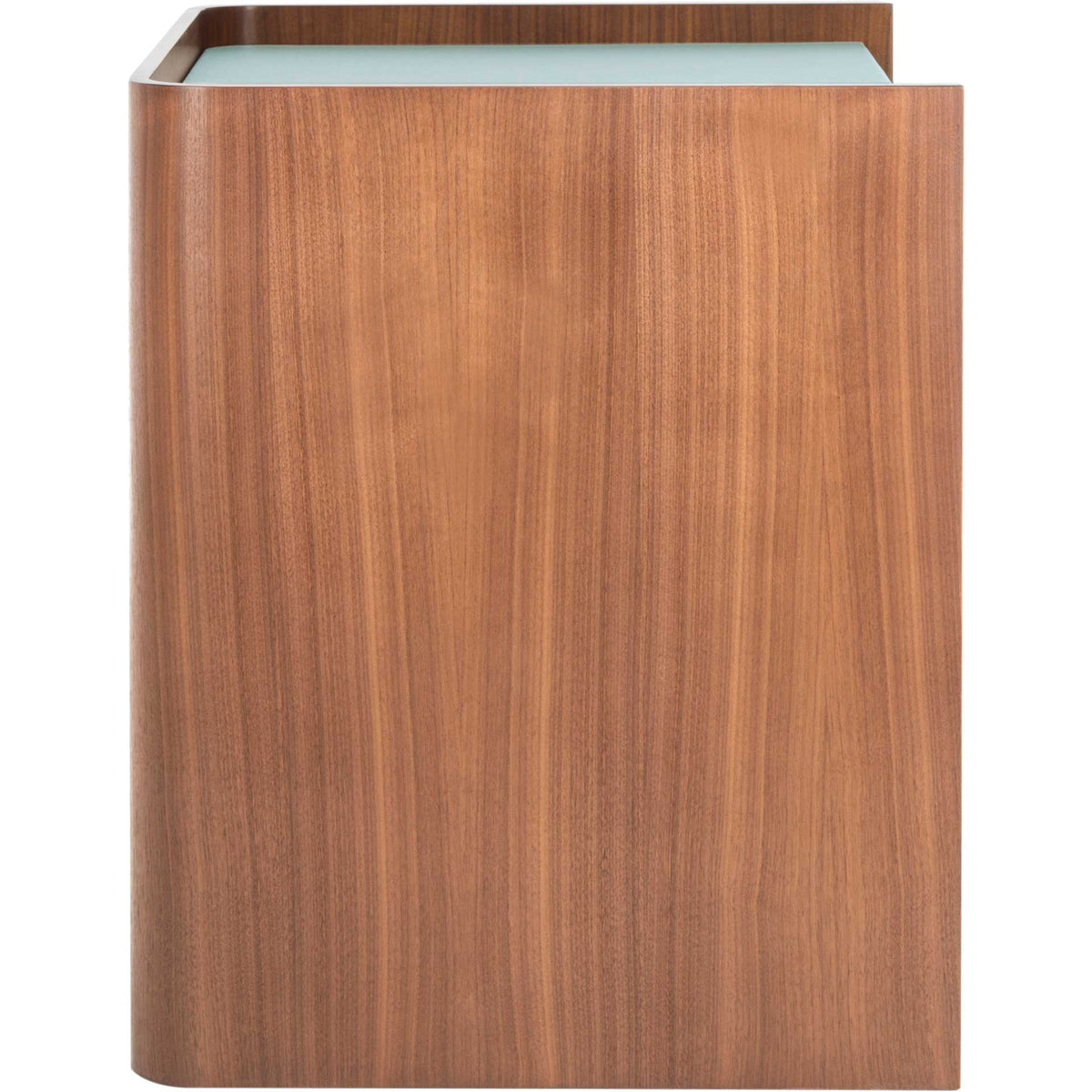 Eugene Nightstand Walnut/Pale Gray