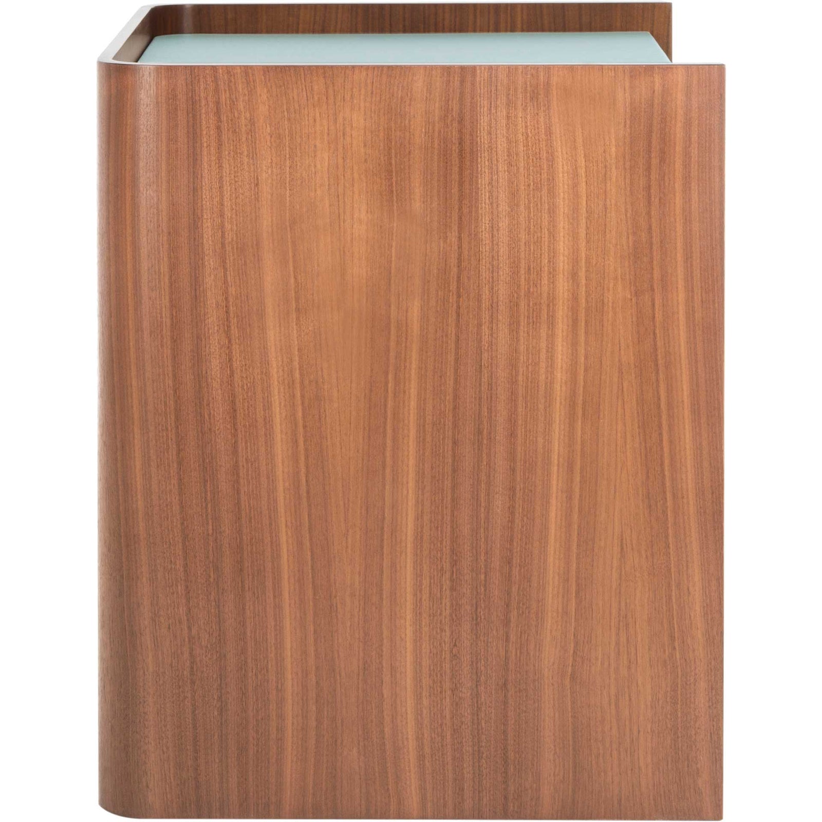 Eugene Nightstand Walnut/Pale Gray