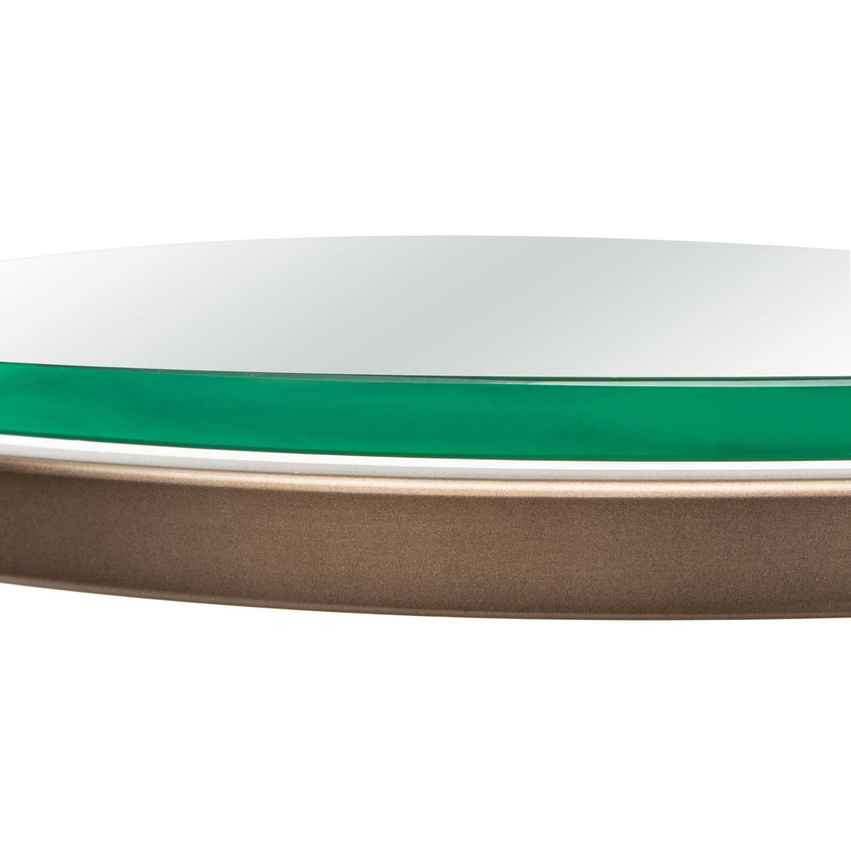 Robin Round 1 Drawer Nightstand Dark Walnut