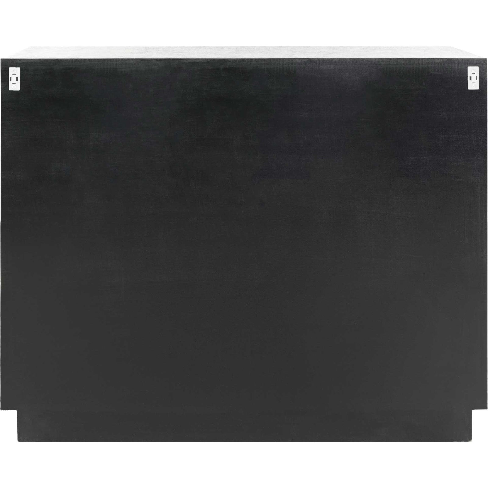 Sylvie Sunburst 2-Door Chest Silver