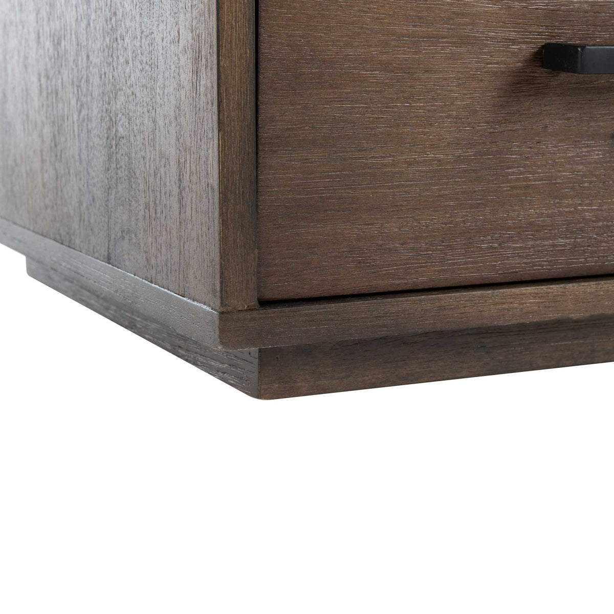 Magna 1 Drawer Nightstand Dark Chocolate
