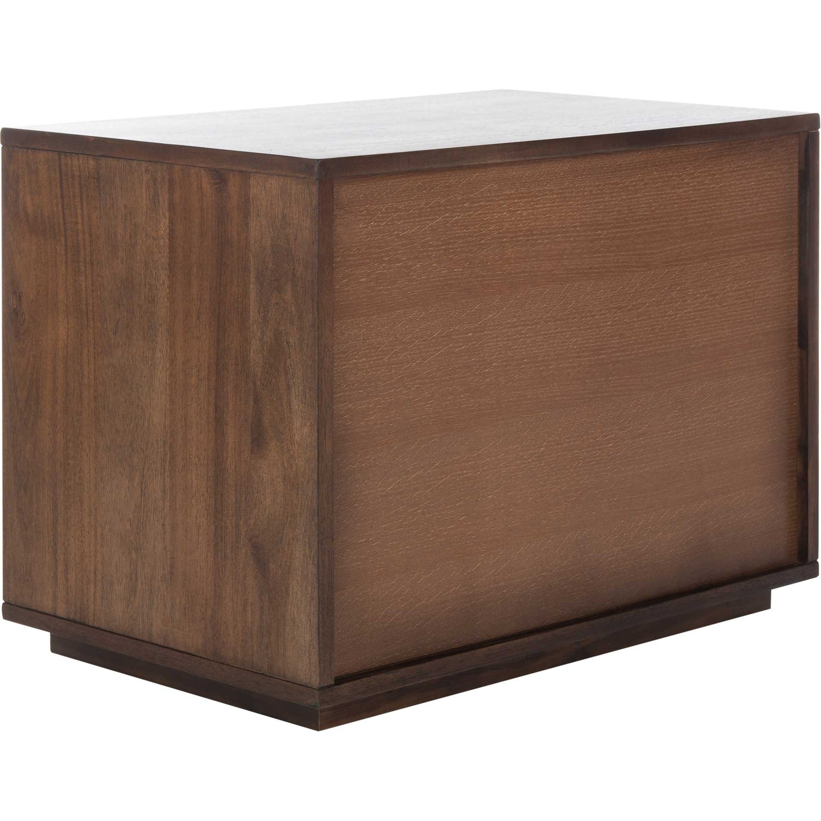 Magna 1 Drawer Nightstand Brown