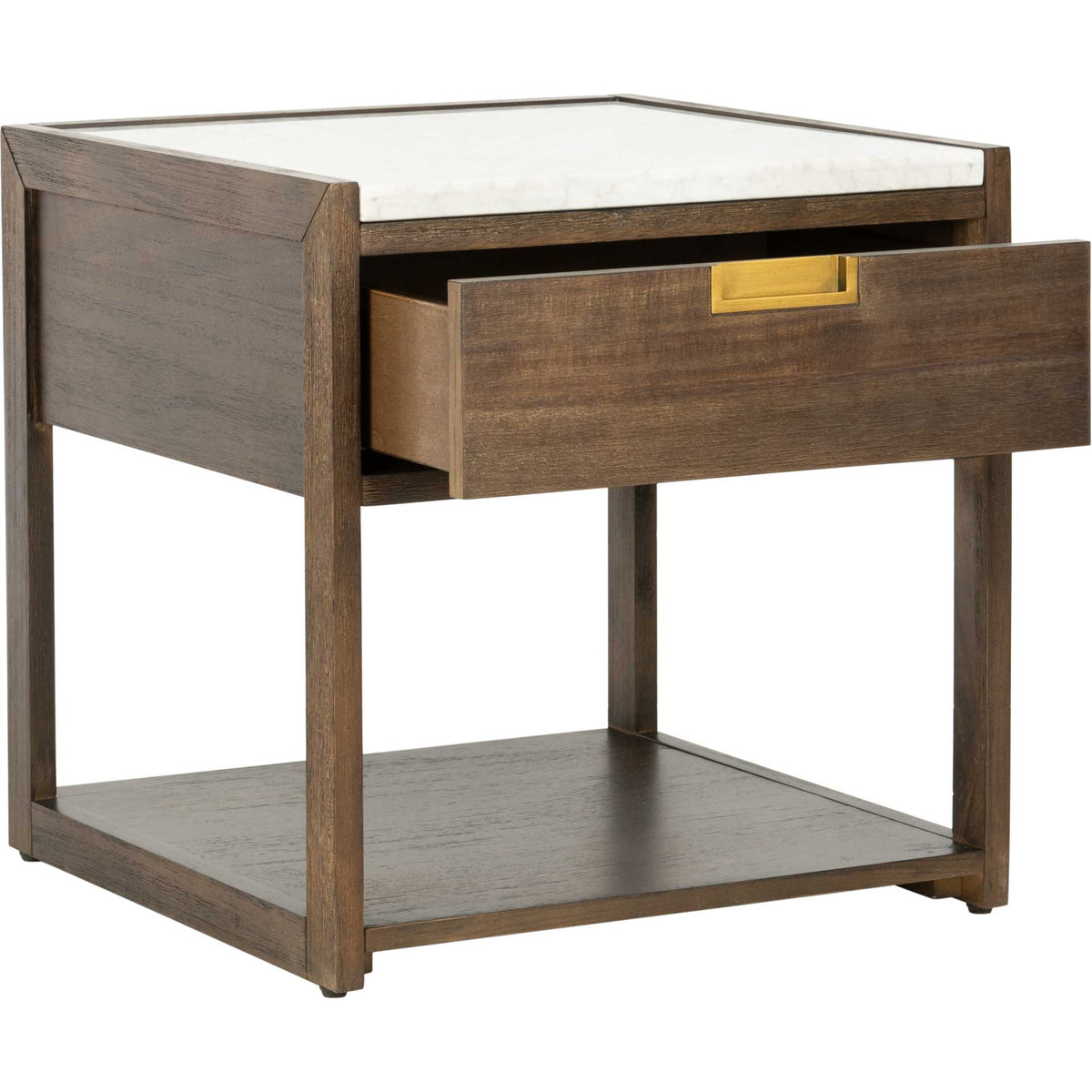 Advance 1 Drawer Nightstand Dark Chocolate