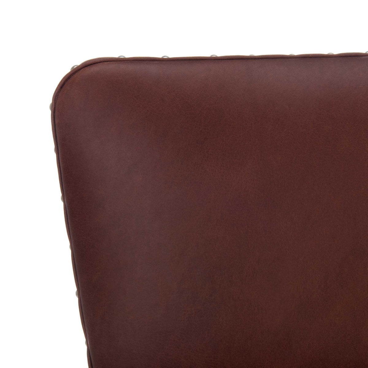 August Dining Chair Oxblood/Dark Walnut (Set of 2)