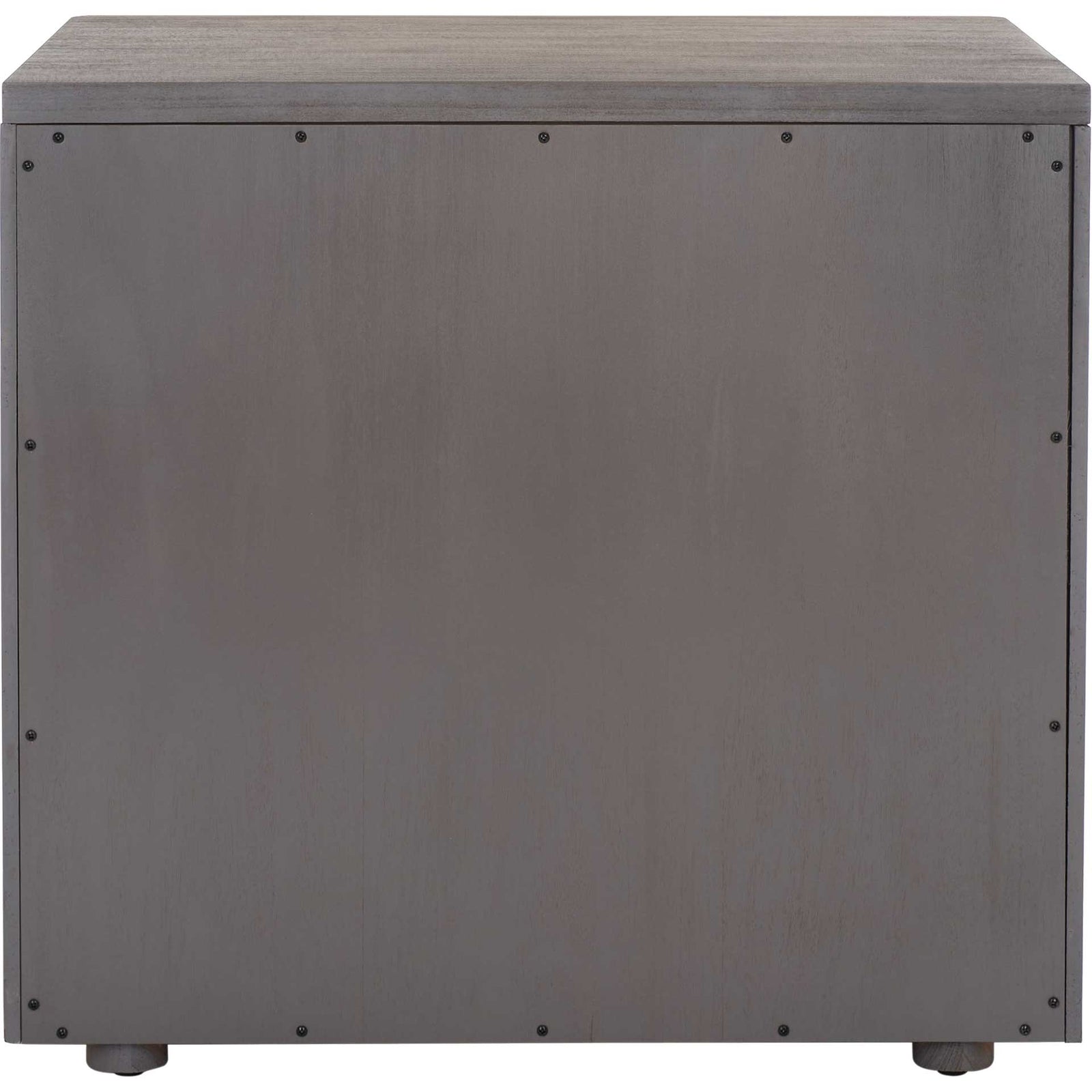 Romilly 3 Drawer Wood Nightstand Light Brown