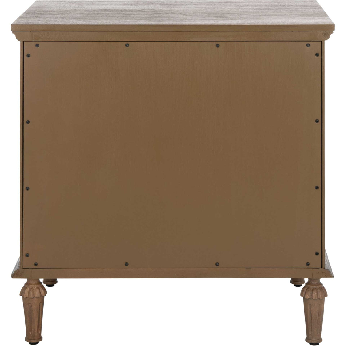 Lila 1 Drawer Wood Nightstand Brown