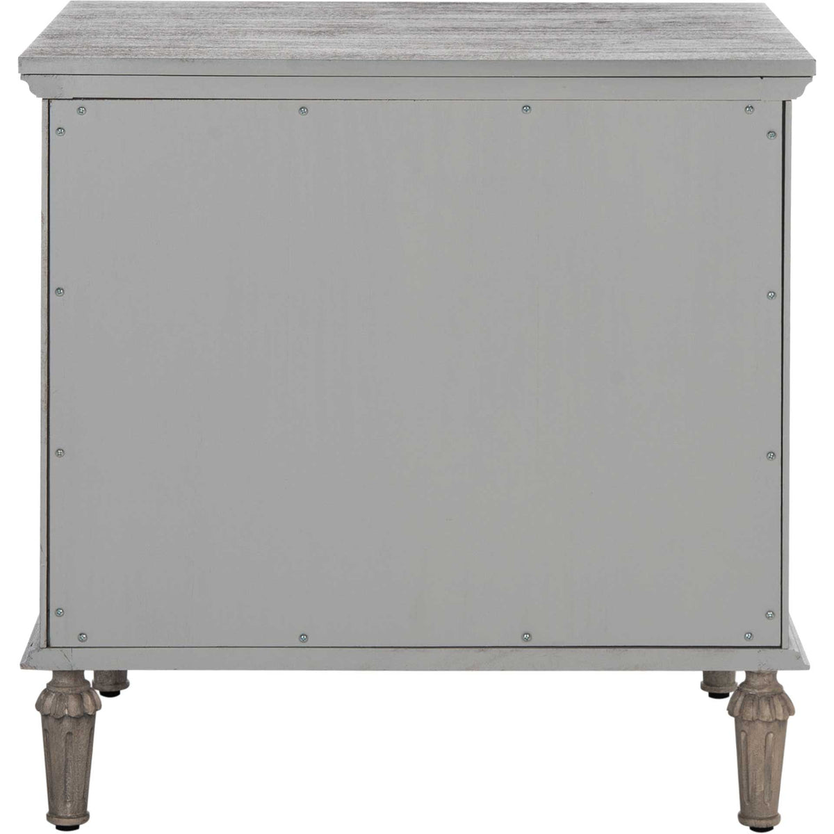 Lila 1 Drawer Wood Nightstand Light Gray
