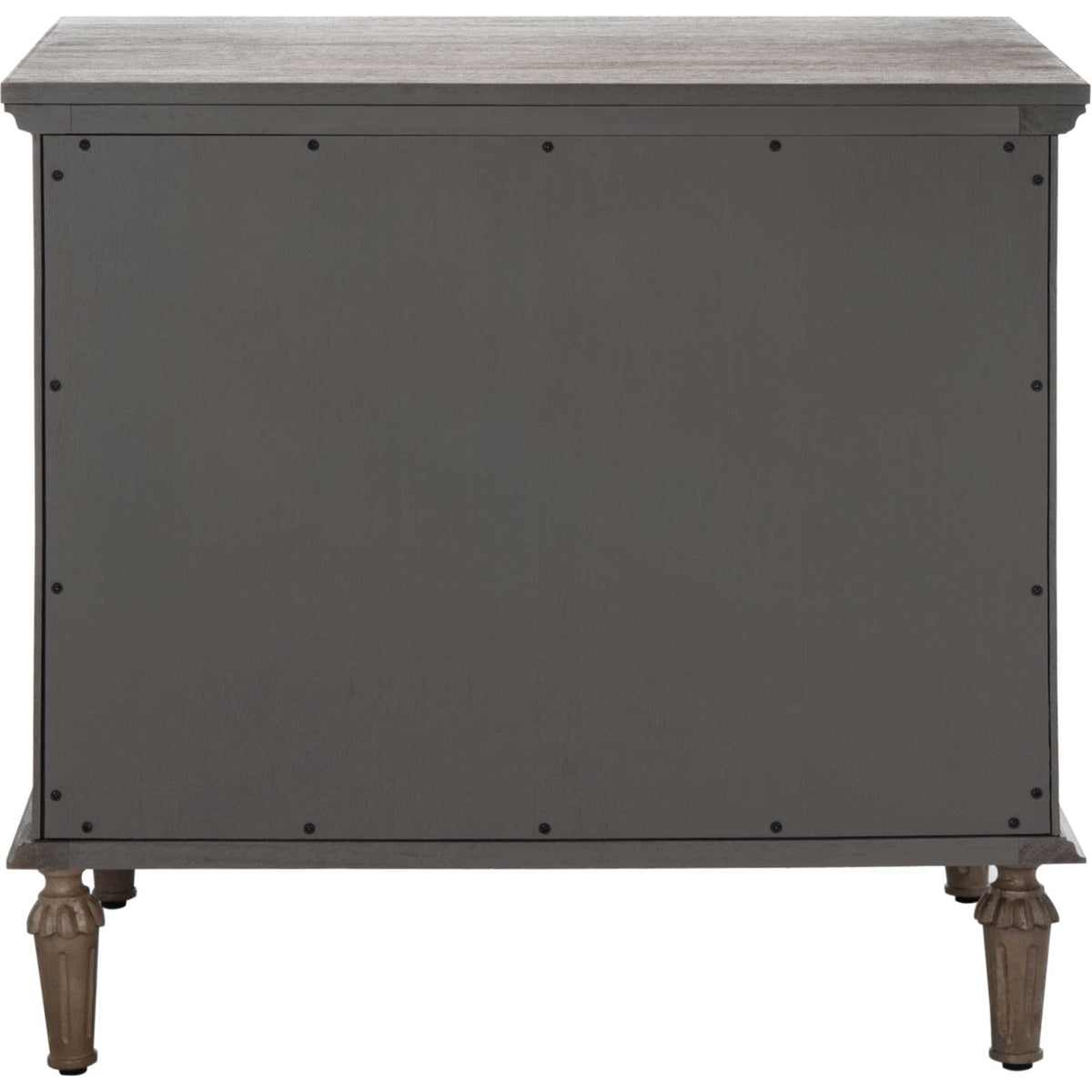 Lila 3 Drawer Wood Nightstand Light Brown