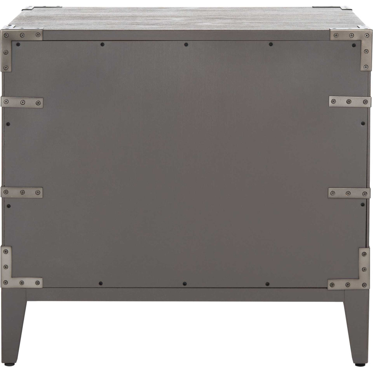 Nico 3 Drawer Wood Nightstand Light Brown