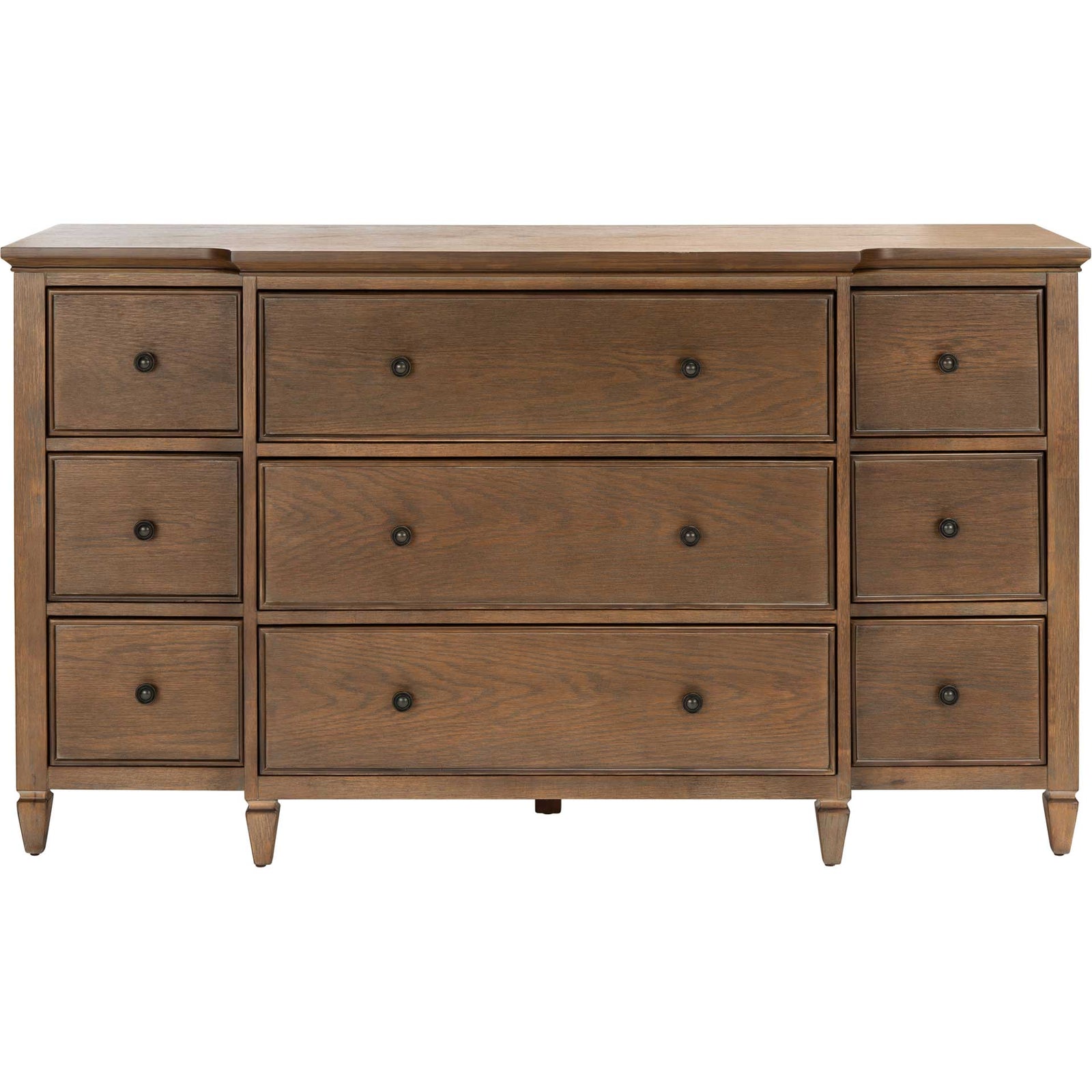 Phoenix 9 Drawer Sideboard Walnut