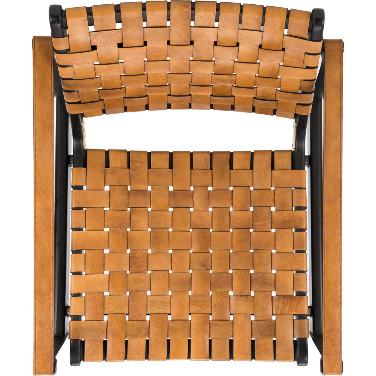 Diya Leather Safari Chair Brown/Black