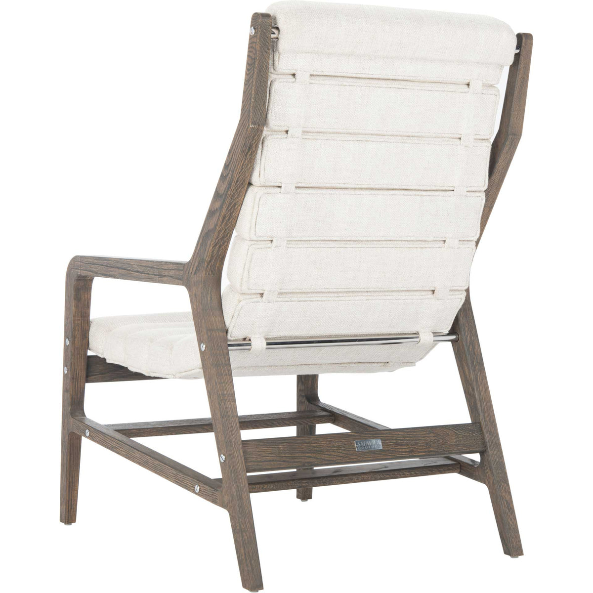 Delegation Channel Tufted Chair White