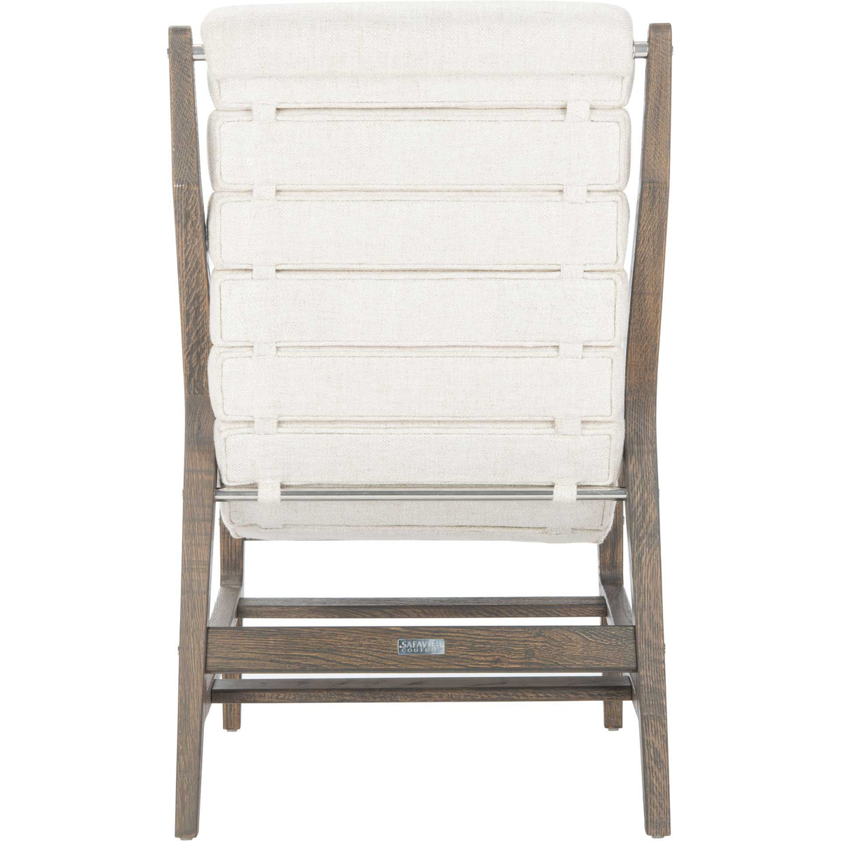 Delegation Channel Tufted Chair White