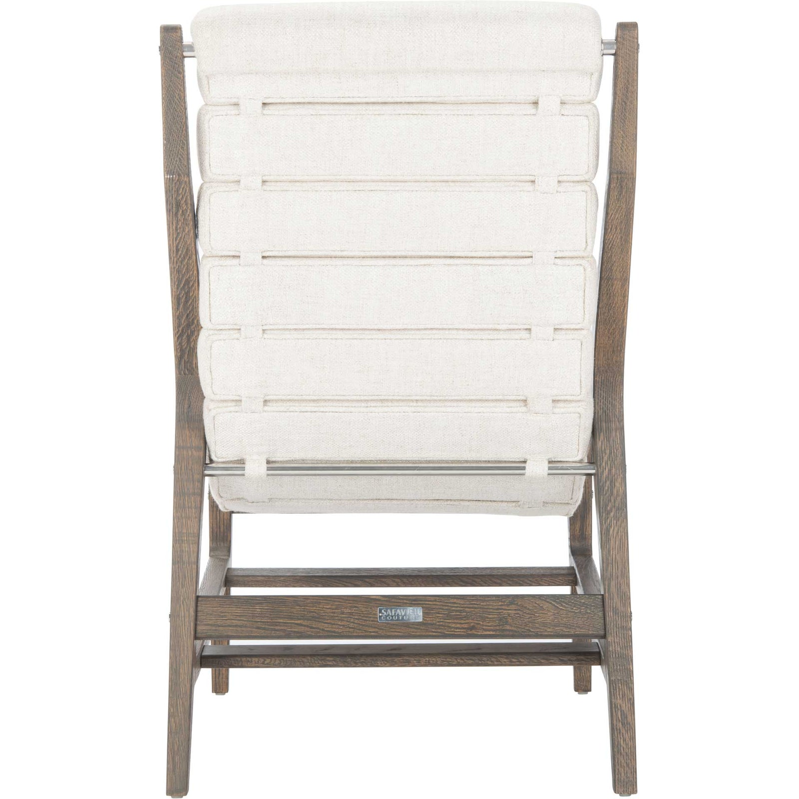 Delegation Channel Tufted Chair White