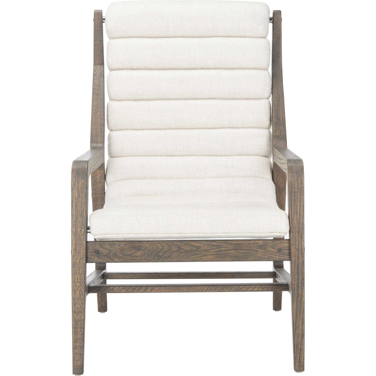 Delegation Channel Tufted Chair White