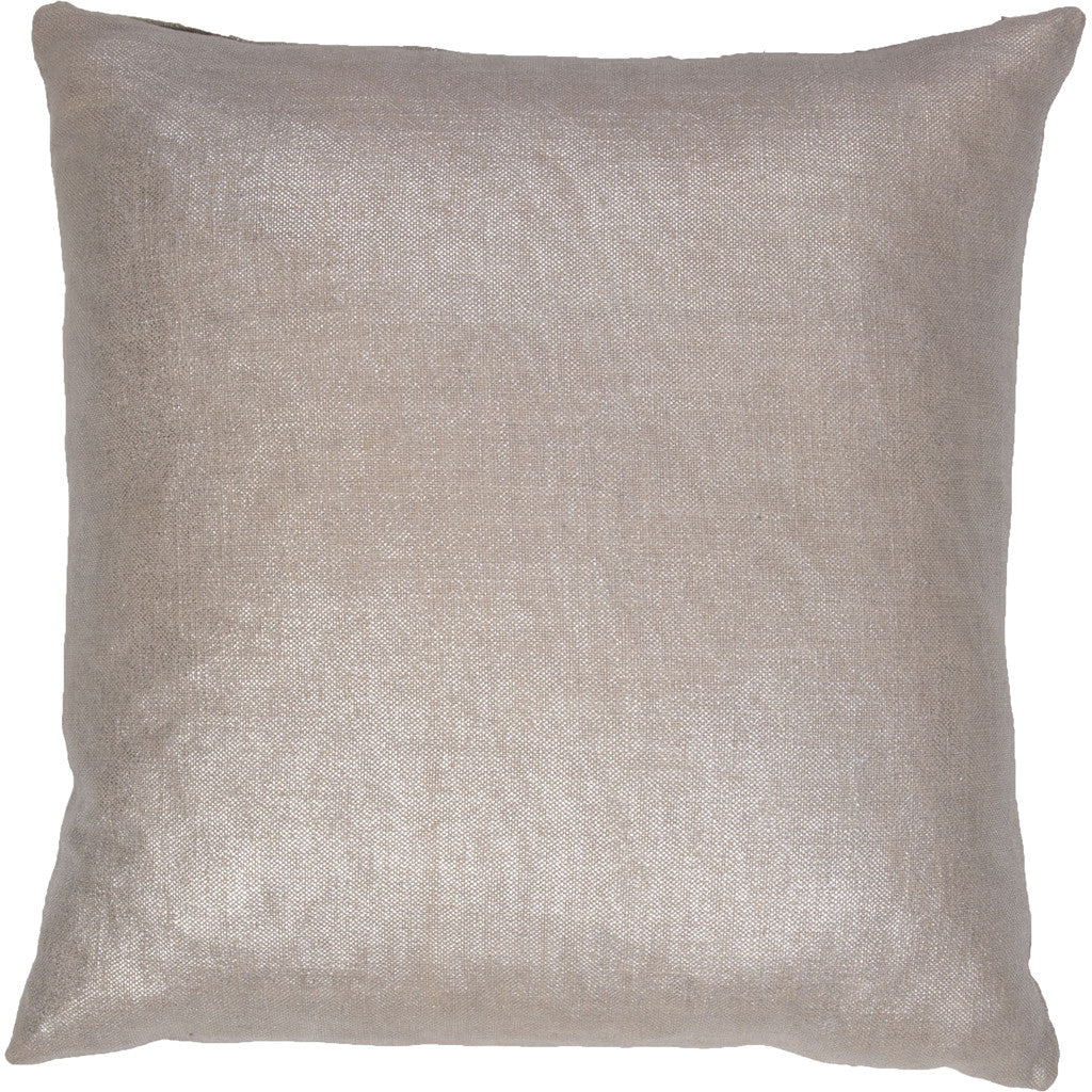 Shimmer Glitter Silver Pillow