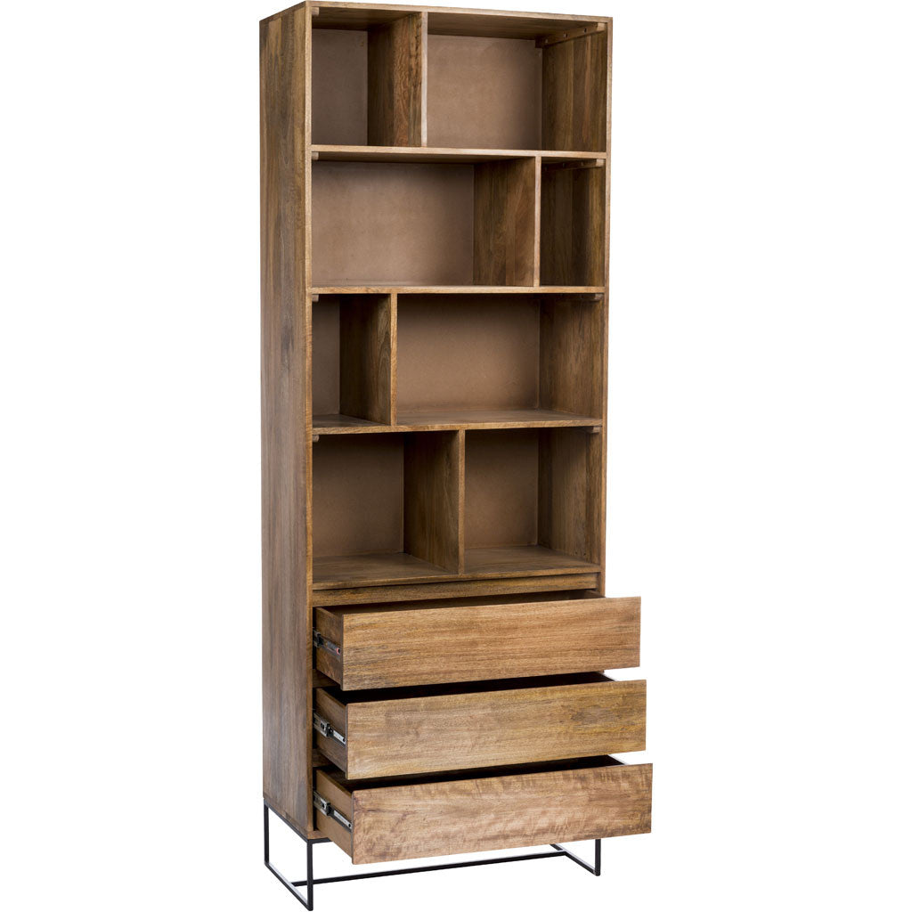 Clyde Shelf With Drawers