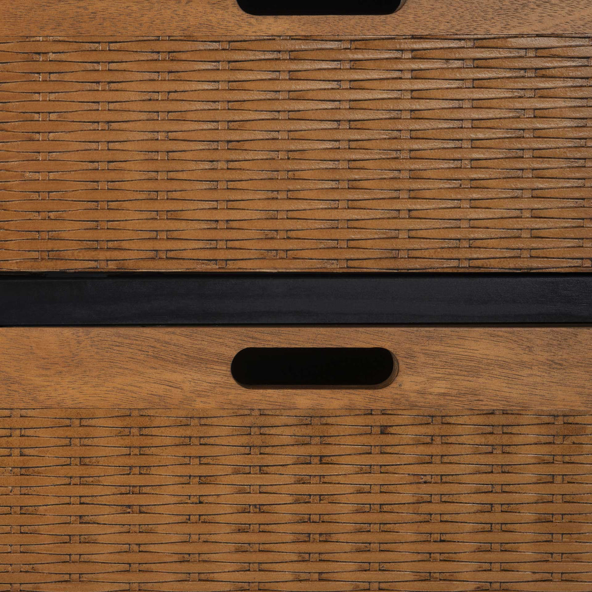 Lali 6 Drawer Storage Unit Black