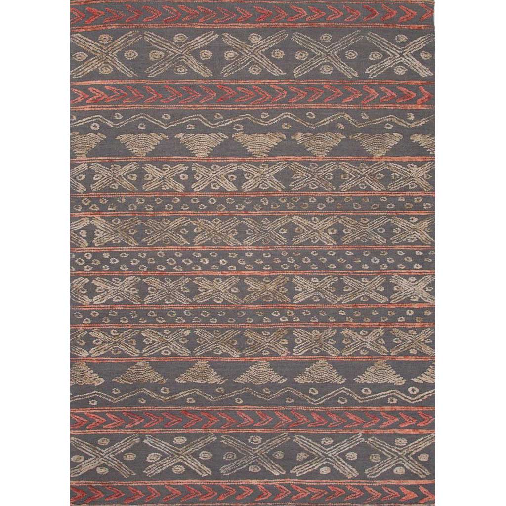 Stitched Etched Sedona Sage/Cement Area Rug