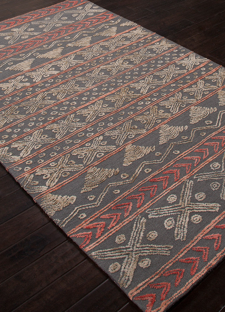 Stitched Etched Sedona Sage/Cement Area Rug