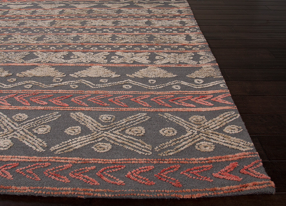 Stitched Etched Sedona Sage/Cement Area Rug