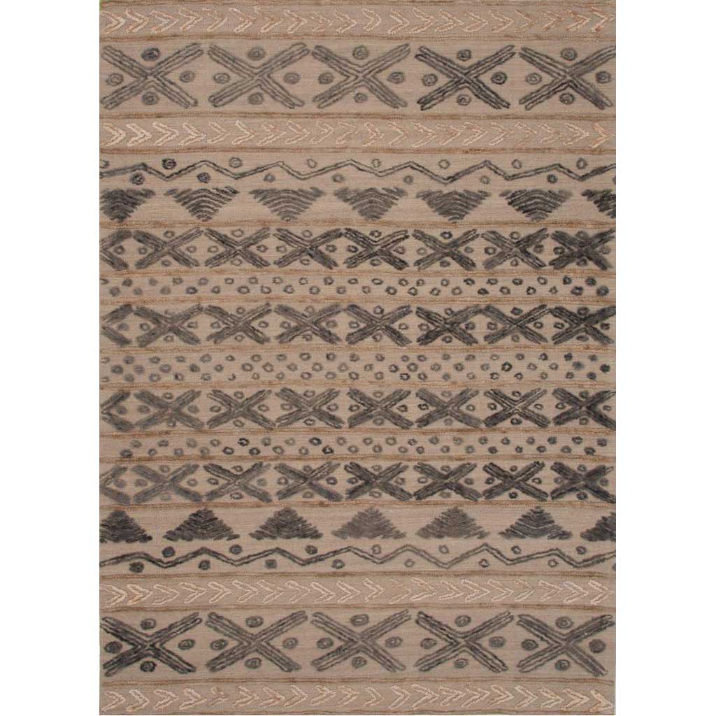 Stitched Etched Cement/Sedona Sage Area Rug