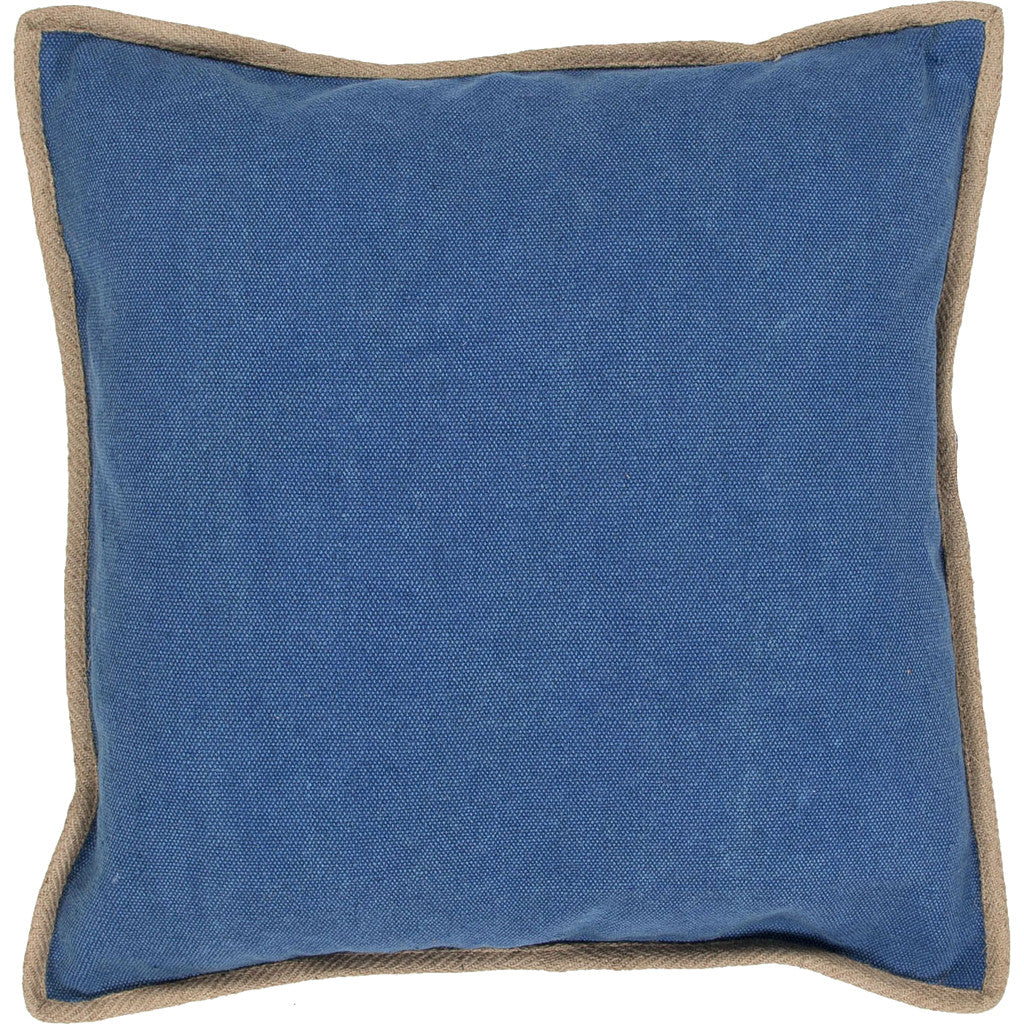 Stone Sorcerer Federal Blue/Pebble Pillow