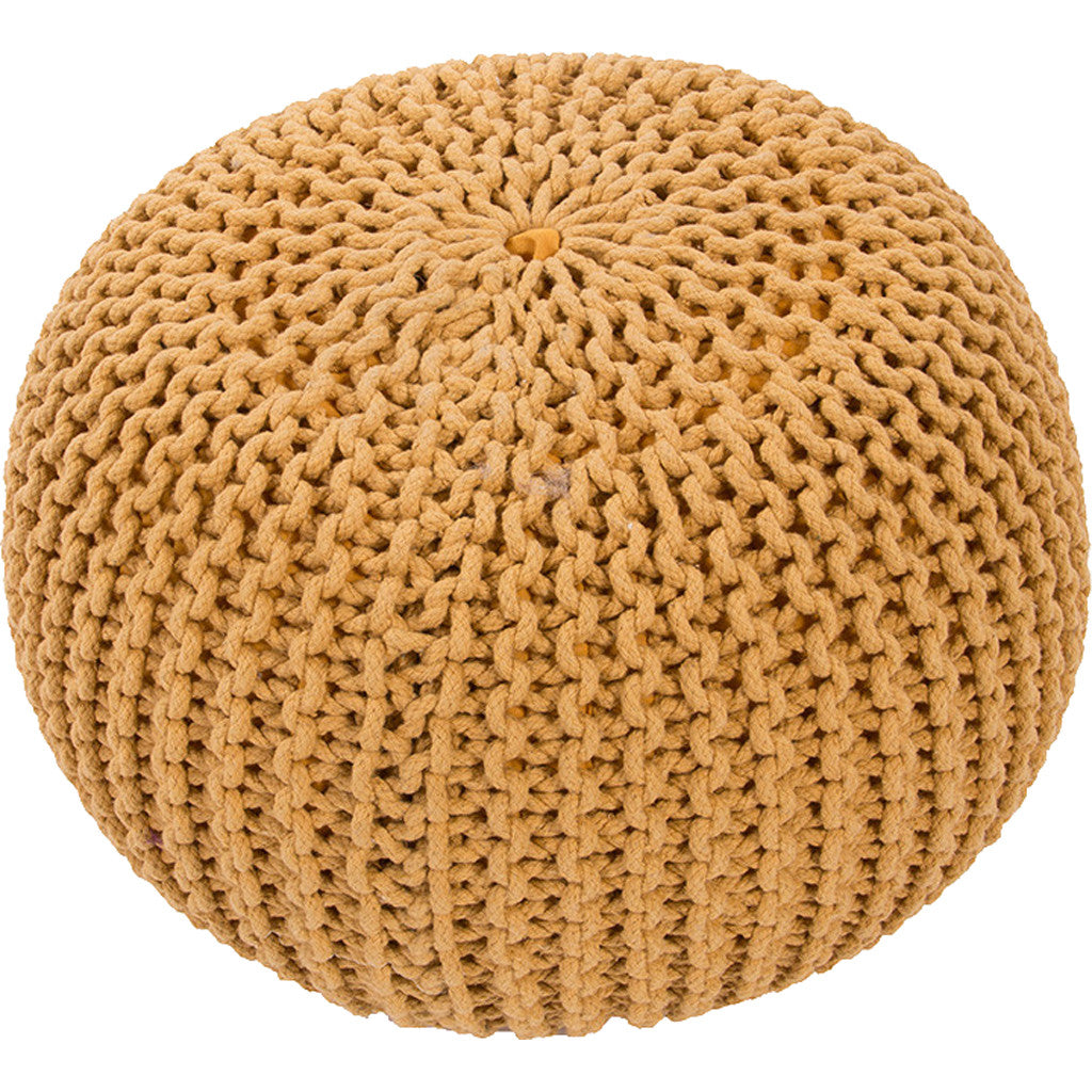 Spectrum Dusty Gold Pouf